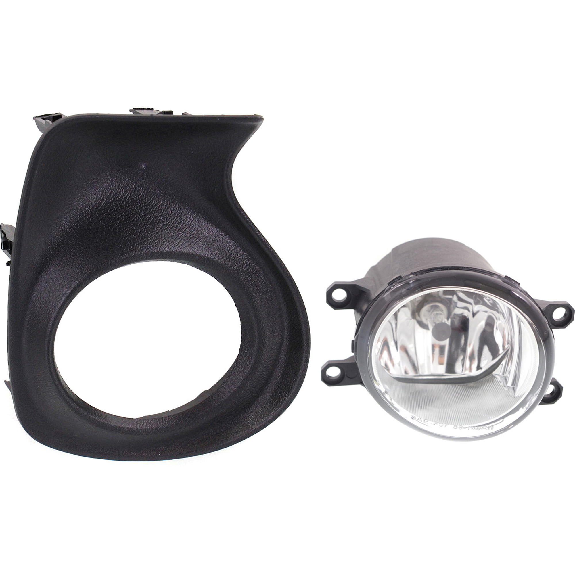 AM CT200H 11-13 FOG LAMP RH 2 pc kit Assembly Halogen includes Fog Light Trim SKU KIT 061417-34 Partslink TO2593124 TO2593133 LX1039102 OEM 812100W050-8121008020-52112760