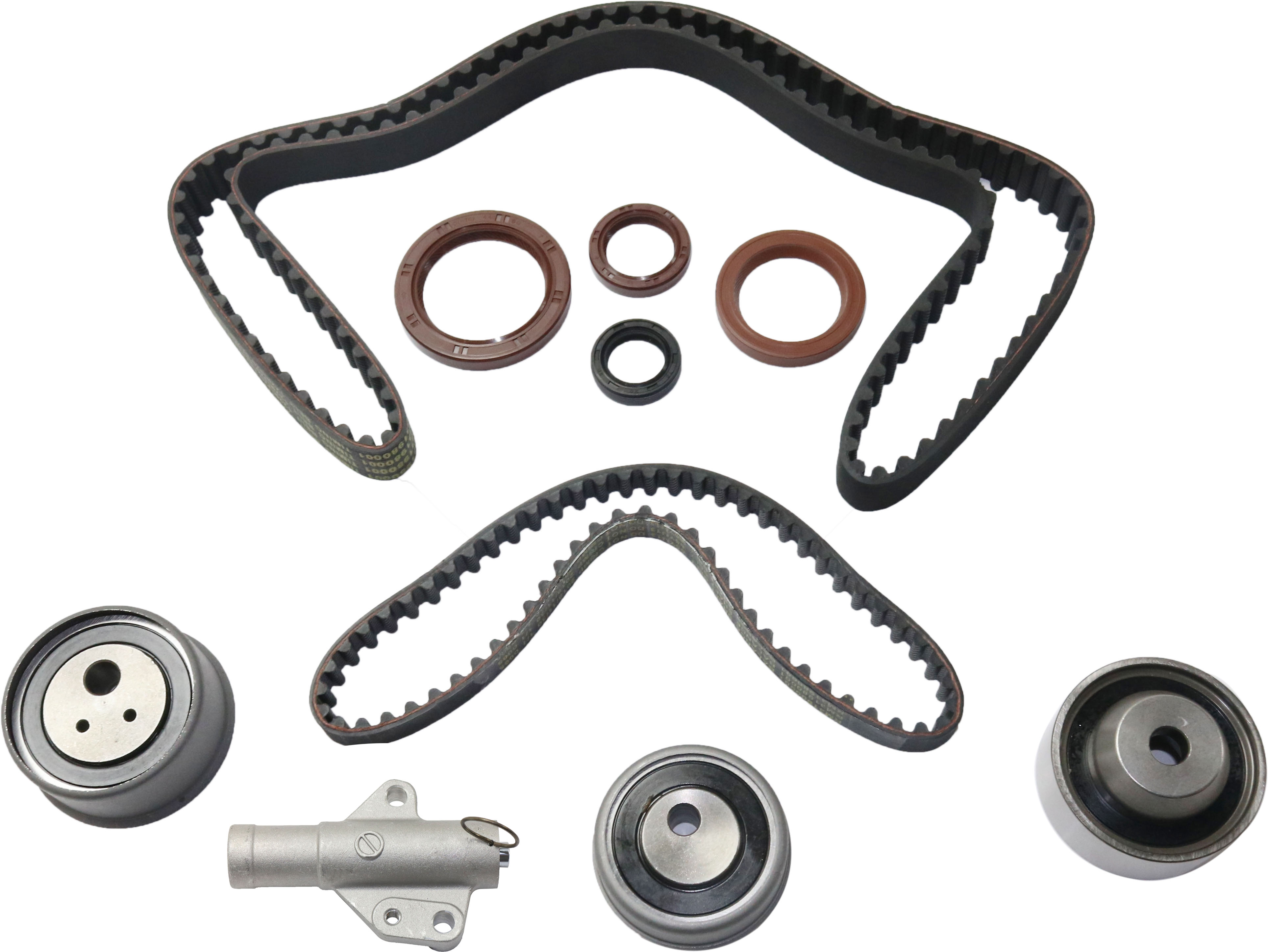 AM GALANT 07-12 ECLIPSE 08-12 TIMING BELT KIT w Timing Belt Tensioner SKU KIT 061419-01 OEM MR984375