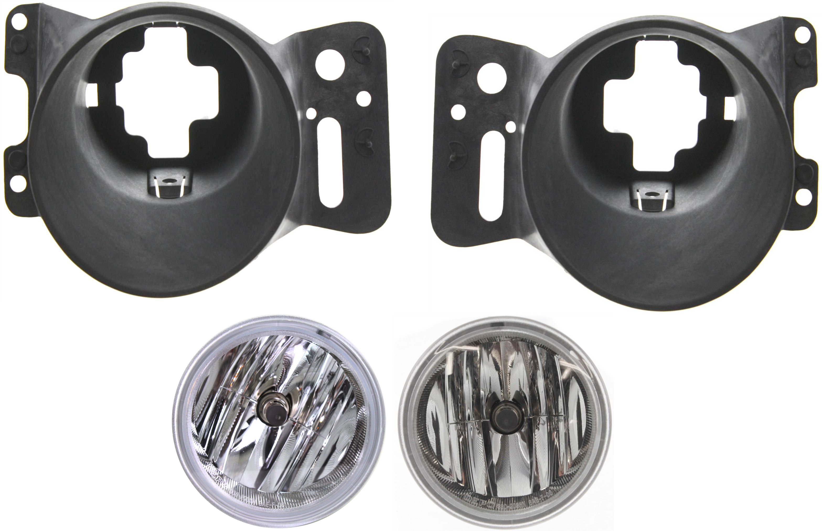 AM F 150 MARK LT 06-08 FOG LAMP RH AND LH 4 pc kit Assembly Halogen includes Fog Light Bracket SKU KIT 061517-13 Partslink FO2593220 FO2592220 FO2600101 FO2601101 OEM AL3Z15200A PFM AL3Z15201A PFM