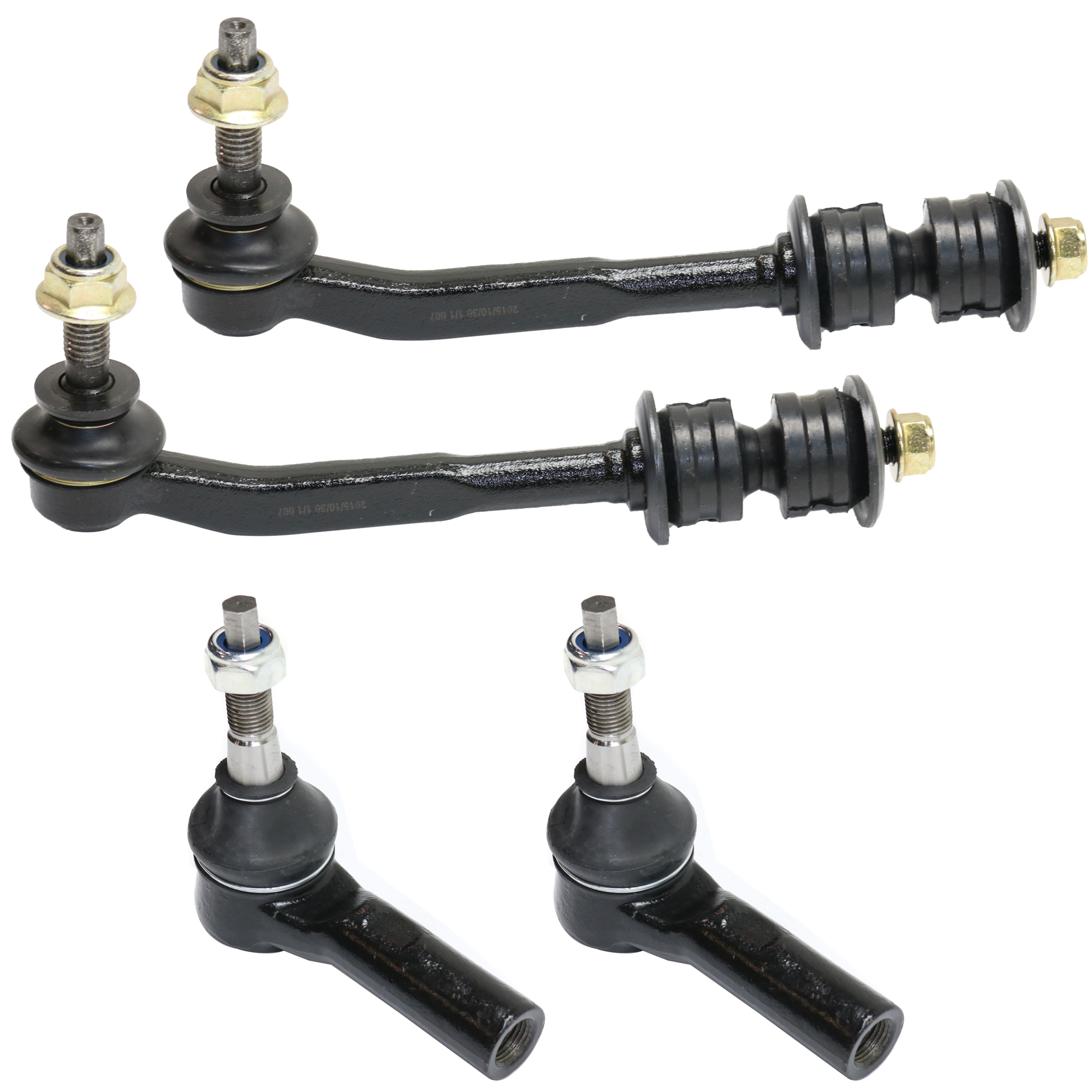 AM DURANGO 04-06 FRONT SUSPENSION KIT 4 pc Kit with Sway Bar Link and Tie Rod End SKU KIT 061824-17 OEM 2651708-5451499-18750026-45G04
