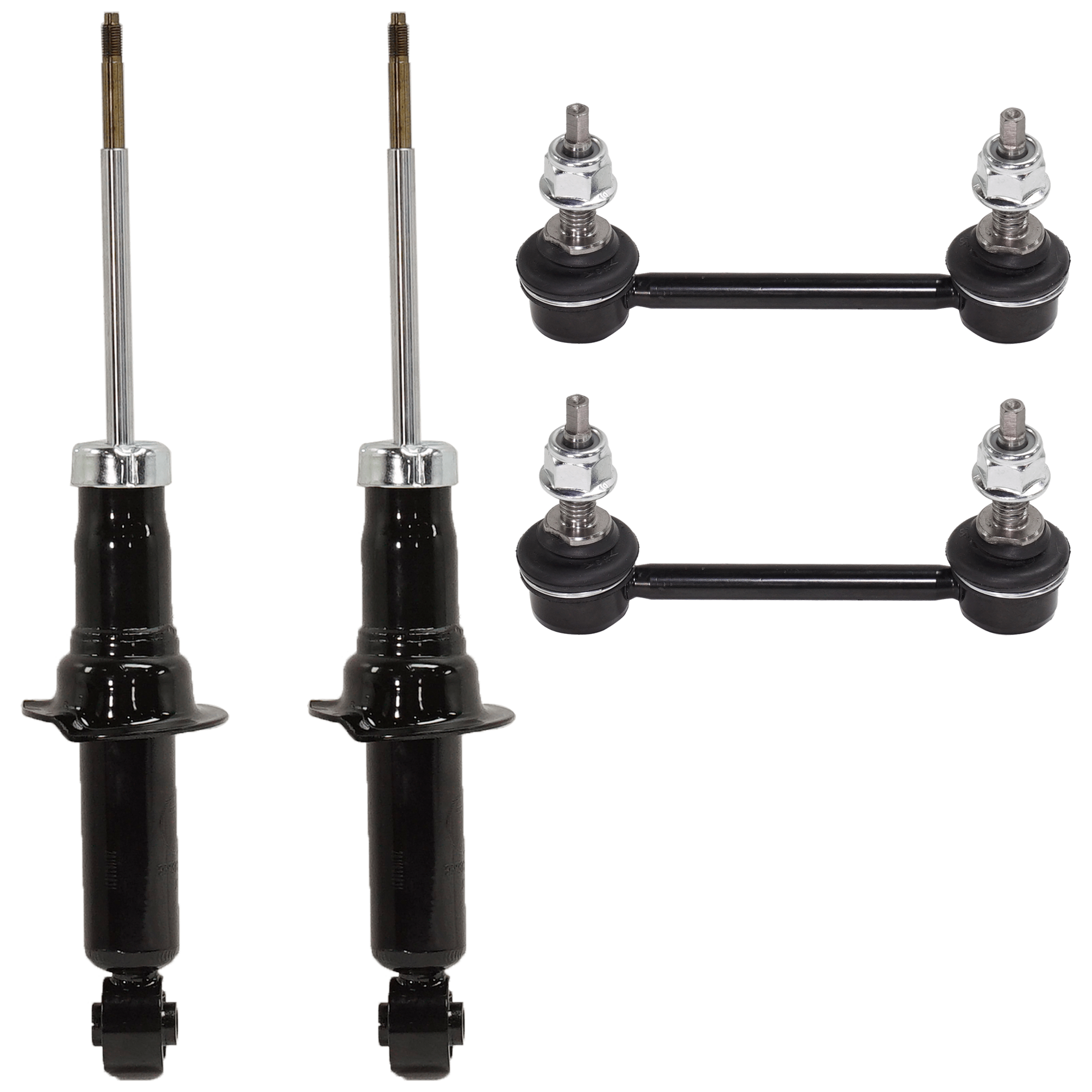 AM COLORADO 04-12 CANYON 04-12 FRONT SUSPENSION KIT 4 pc Kit with Shock Absorber and Strut Assembly and Sway Bar Link SKU KIT 061824-19 OEM 19153641-20931004-15196366