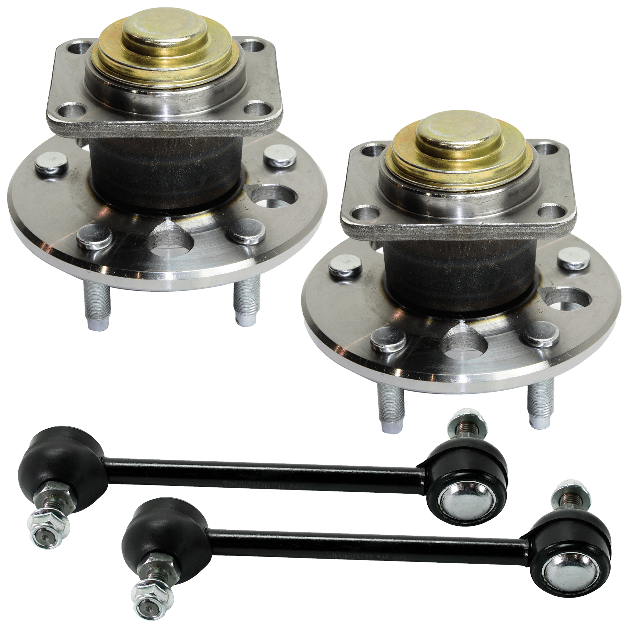 AM CENTURY 03-05 REGAL 03-04 REAR SUSPENSION KIT 4 pc kit with Sway Bar Link and Wheel Hub SKU KIT 061824-40 OEM 18365-2651612-5451403-10311719
