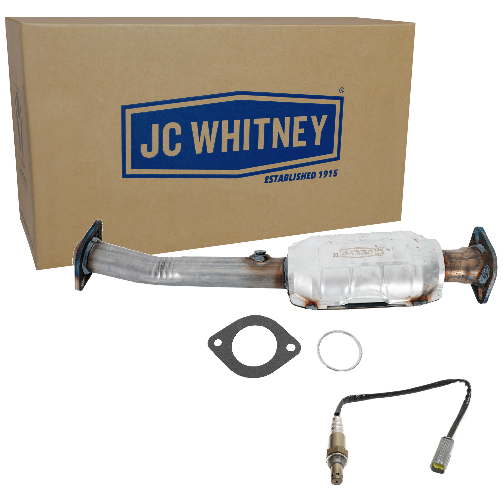 AM FRONTIER PATHFINDER 11-12 CATALYTIC CONVERTER 2 pc Kit with Oxygen Sensor Before Catalytic Converter SKU KIT 061824 R021