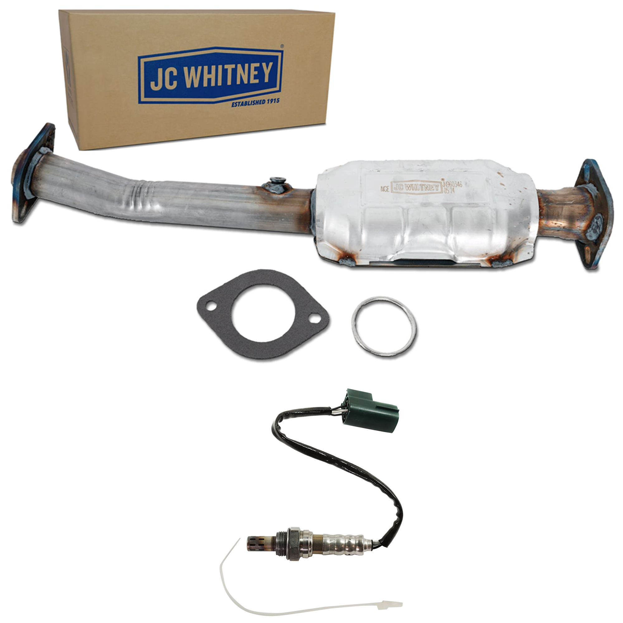 AM FRONTIER PATHFINDER 11-12 CATALYTIC CONVERTER 2 pc Kit with Oxygen Sensor After Catalytic Converter SKU KIT 061824 R022