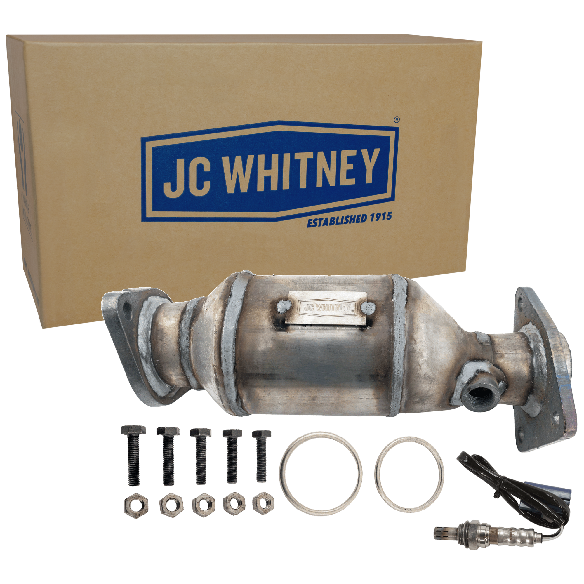 AM FRONTIER PATHFINDER 05-09 CATALYTIC CONVERTER LH 2 pc Kit with Oxygen Sensor SKU KIT 061824 R032