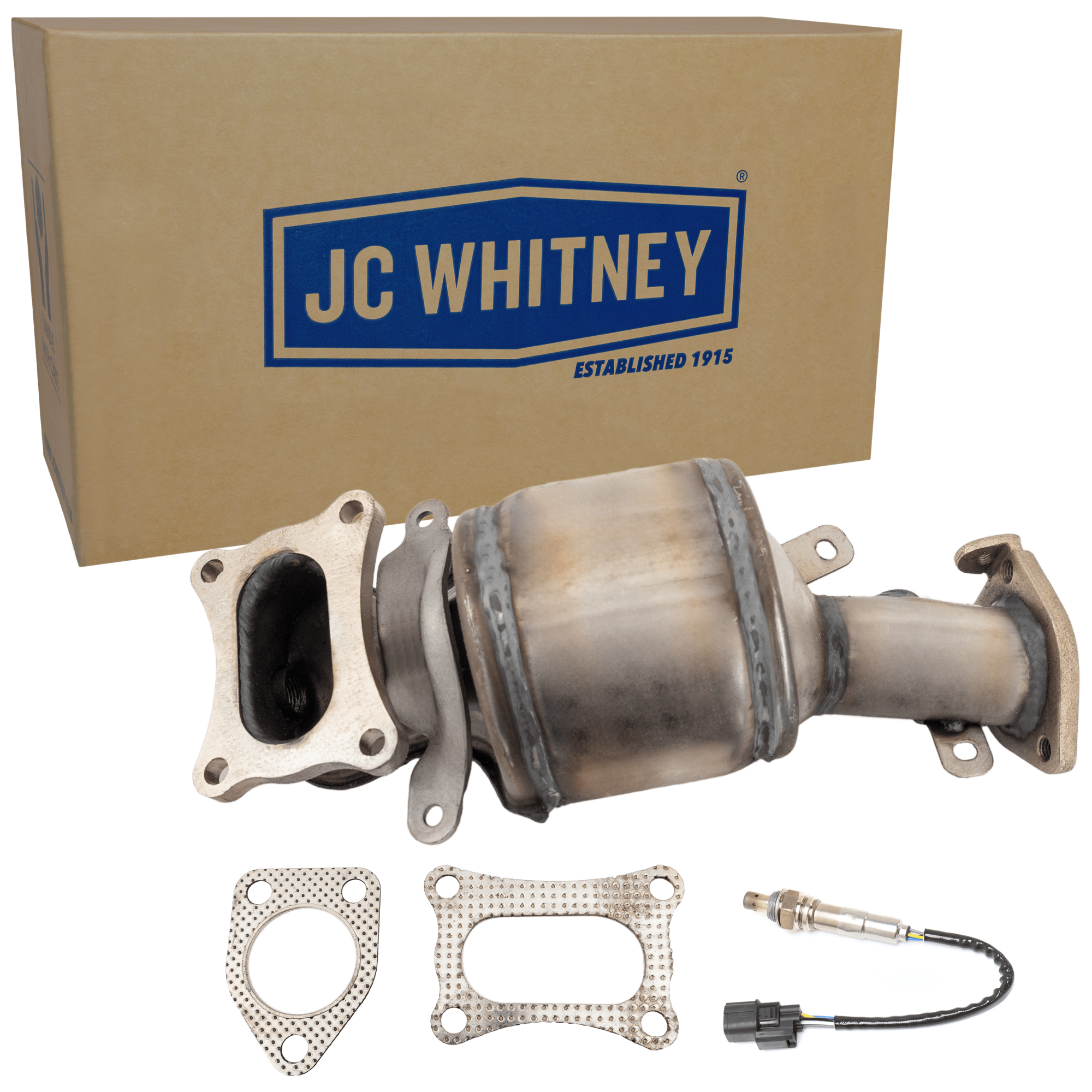 AM TL 09-14 RDX 13-18 FRONT CATALYTIC CONVERTER RH 2 pc Kit 6 Cyl 3.5L Eng. with Oxygen Sensor SKU KIT 061824 R037