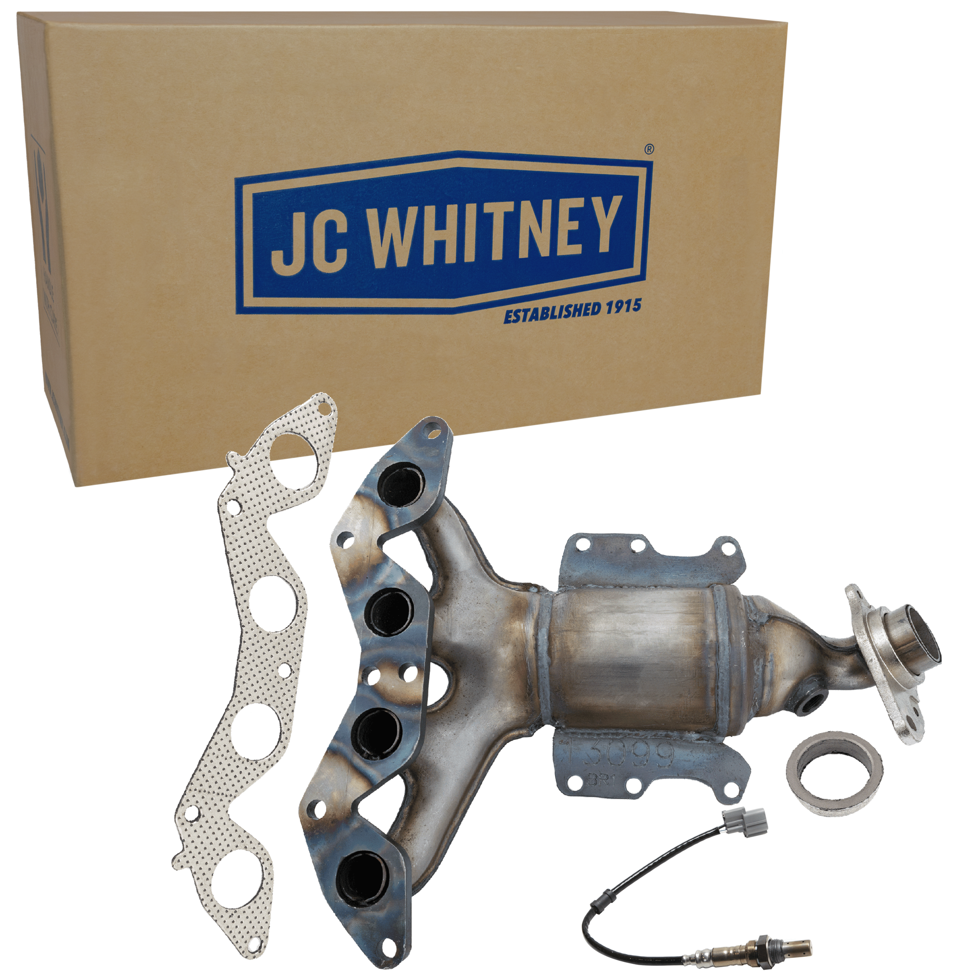 AM CIVIC 04-05 CATALYTIC CONVERTER 2 pc Kit with Oxygen Sensor SKU KIT 061824 R047
