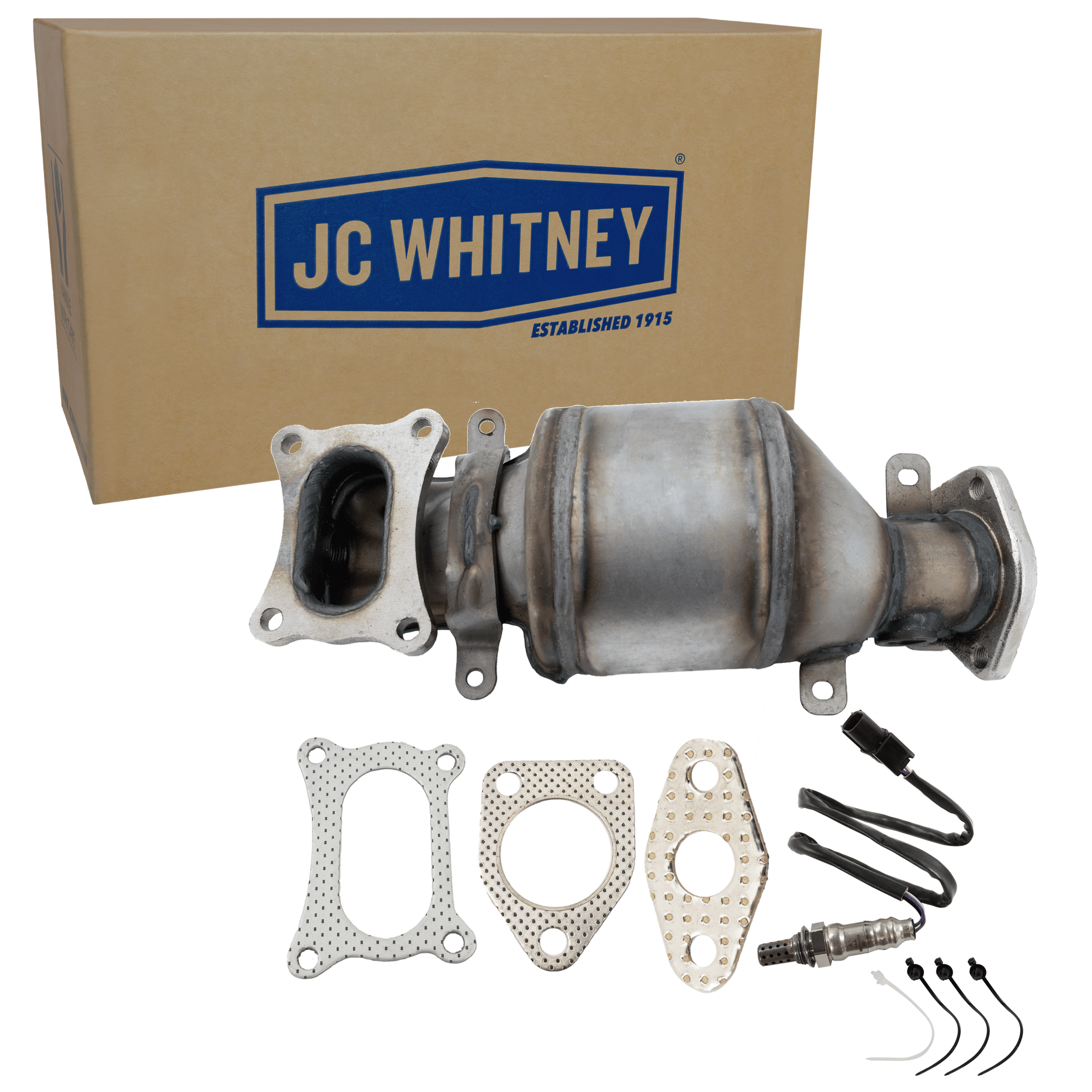 AM PILOT 09-20 RDX 13-18 CATALYTIC CONVERTER LH 2 pc Kit with Oxygen Sensor SKU KIT 061824 R057