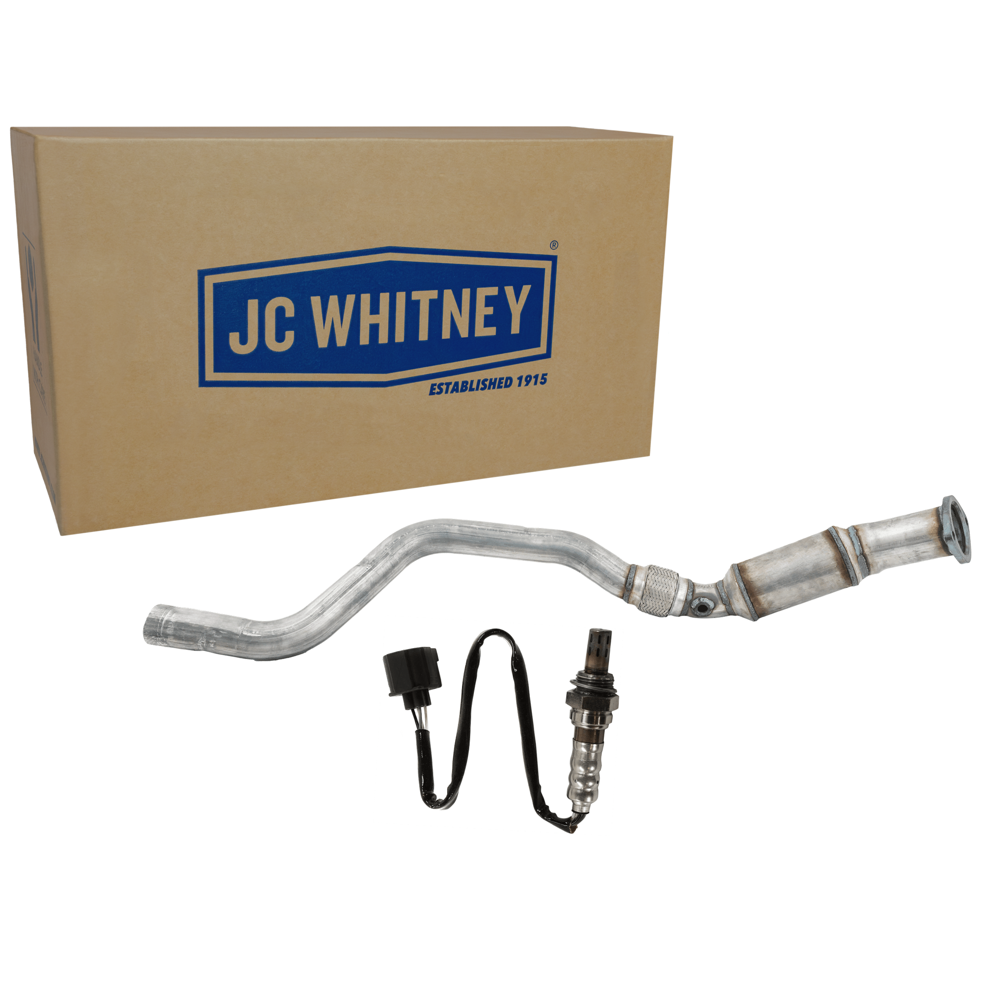 AM CHRYSLER 300 MAGNUM 05-06 CATALYTIC CONVERTER LH 2 pc Kit with Oxygen Sensor SKU KIT 061824 R068