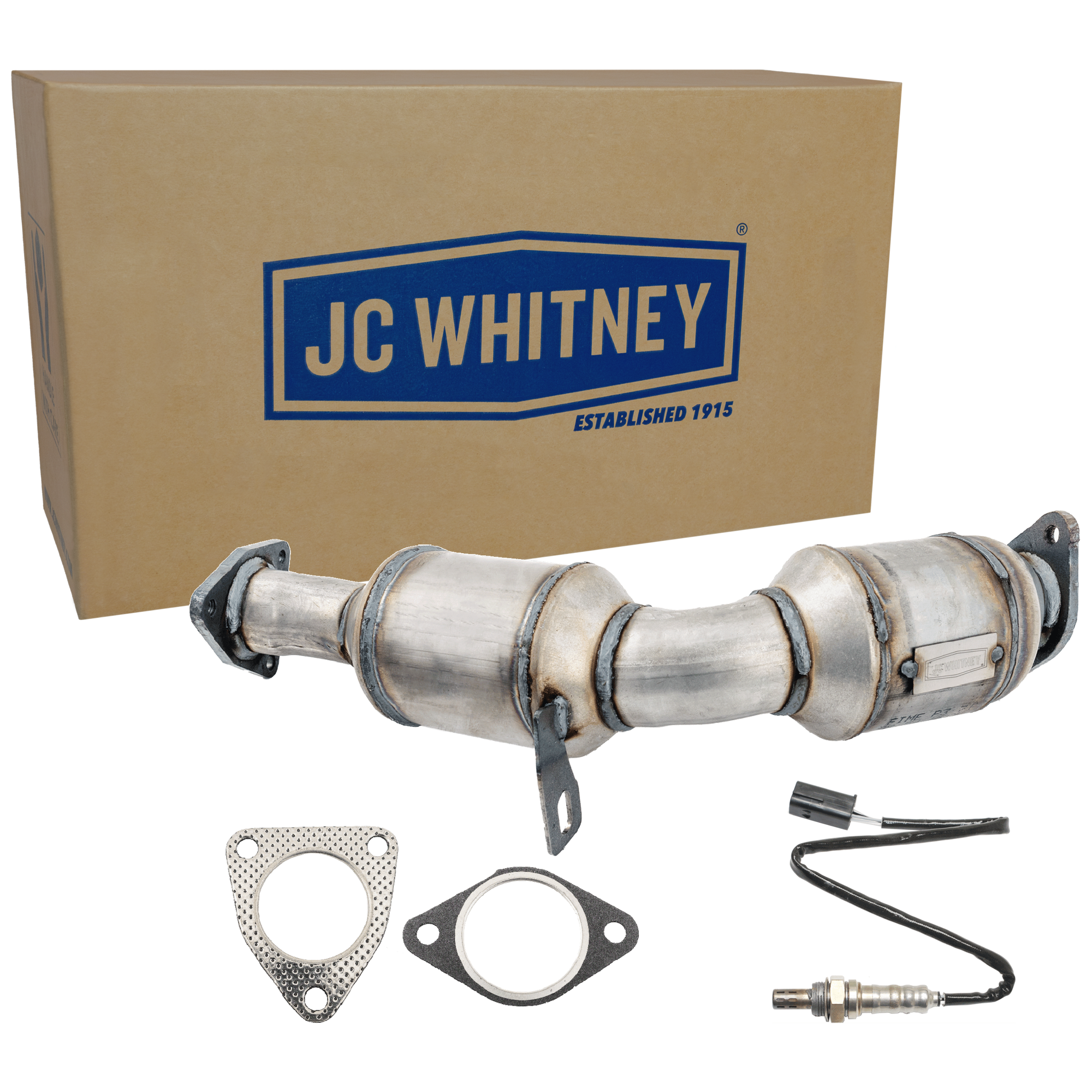 AM FX35 M35-07-08 CATALYTIC CONVERTER LH 2 pc Kit with Oxygen Sensor After Catalytic Converter SKU KIT 061824 R075