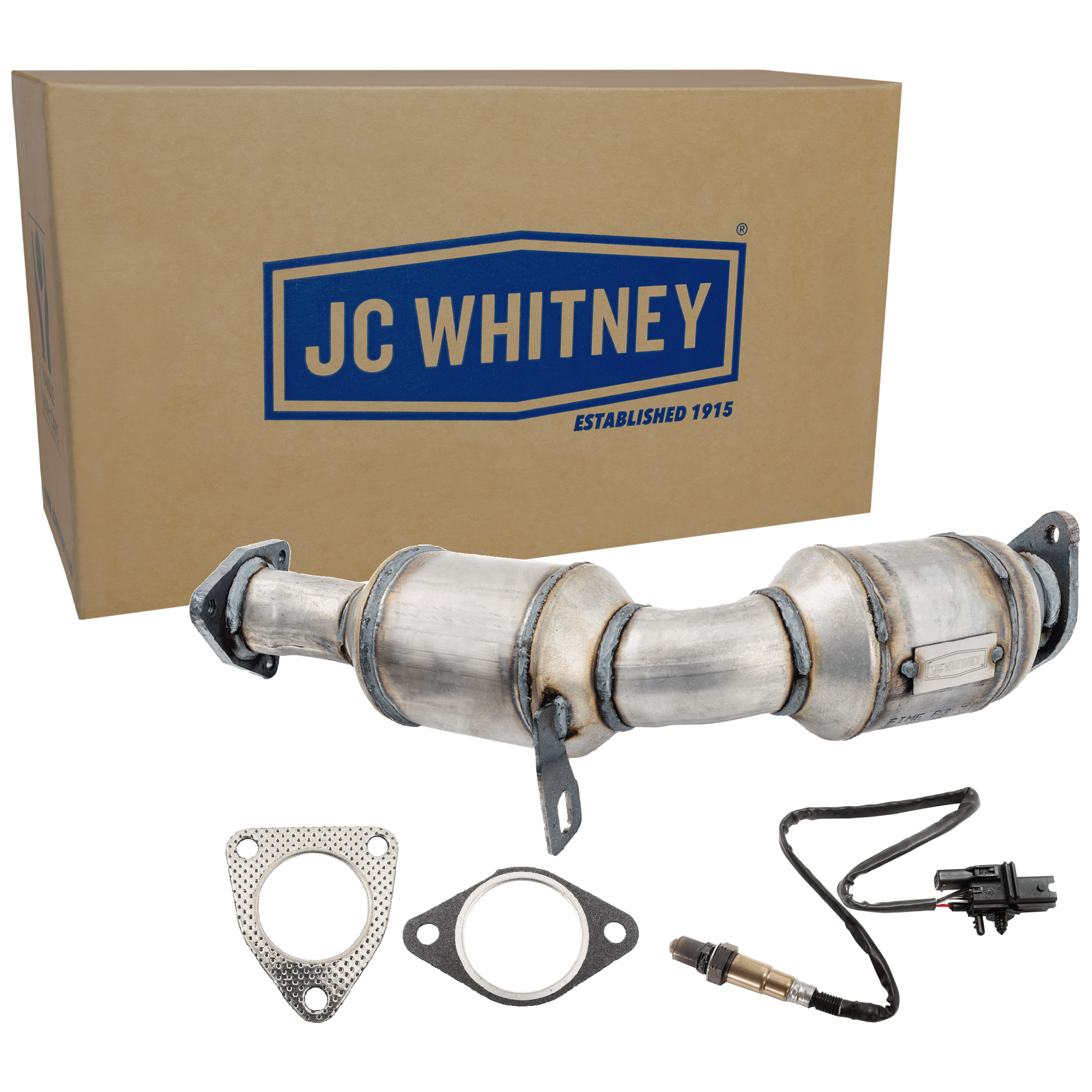 AM FX35 M35-07-08 CATALYTIC CONVERTER LH 2 pc Kit with Oxygen Sensor Before Catalytic Converter SKU KIT 061824 R077