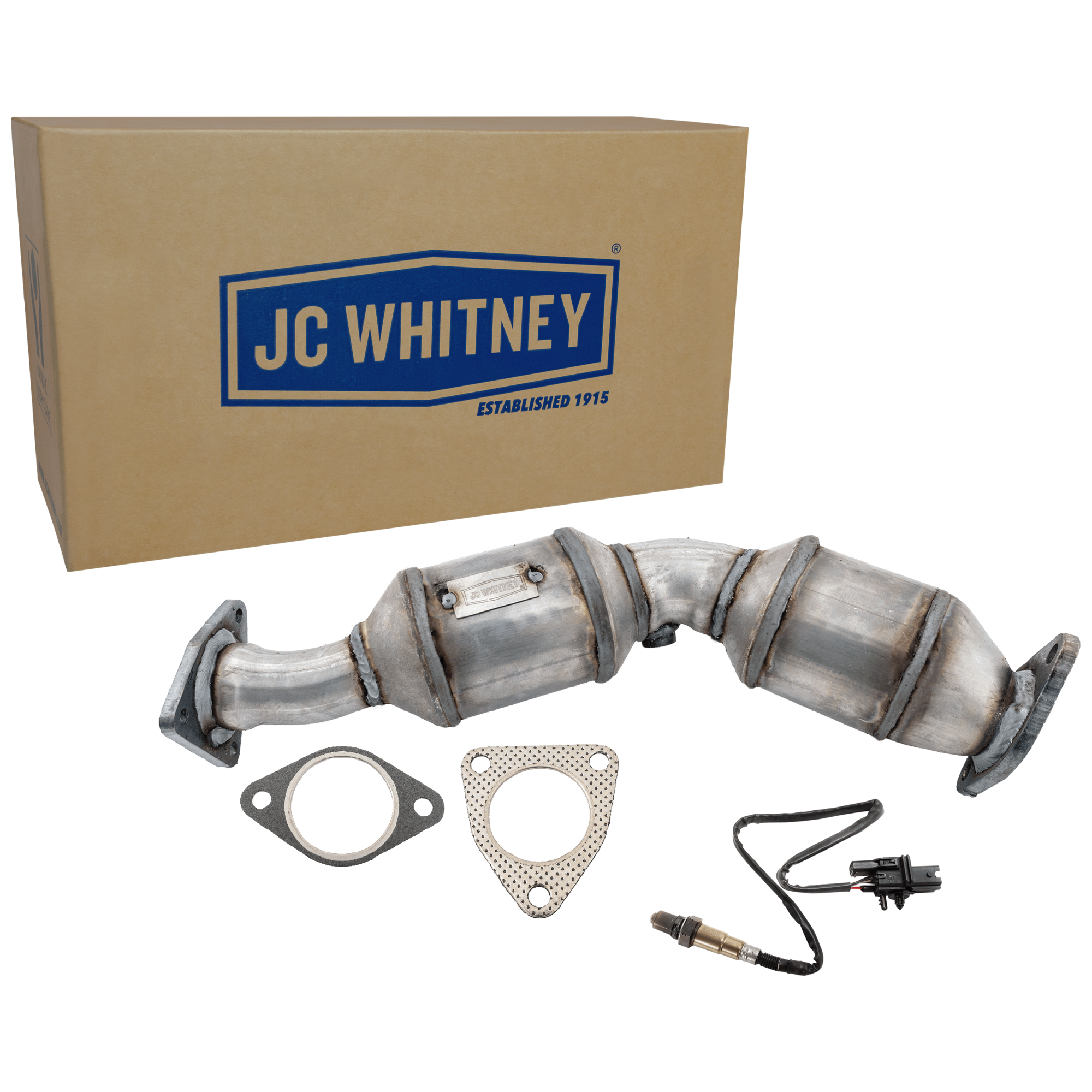 AM FX35 M35-07-08 CATALYTIC CONVERTER RH 2 pc Kit with Oxygen Sensor Before Catalytic Converter SKU KIT 061824 R078