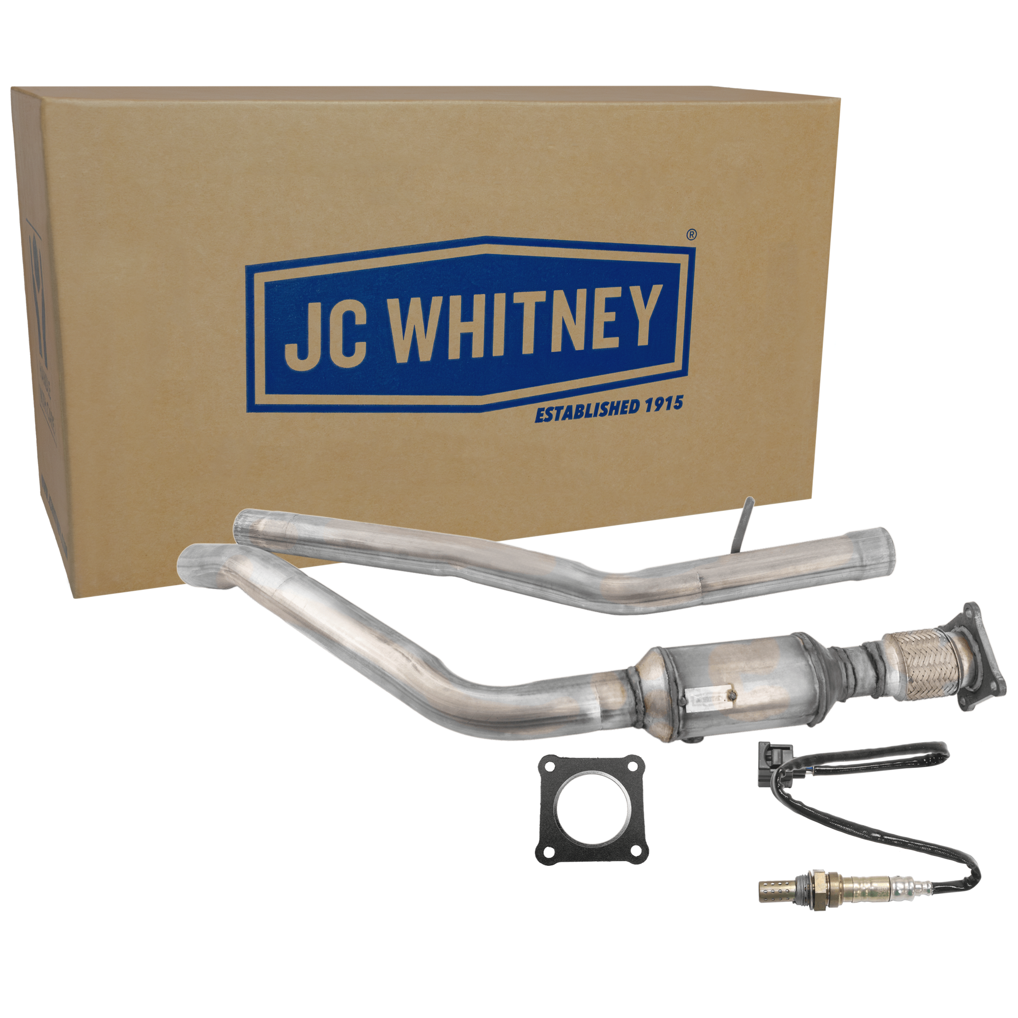 AM CARAVAN TOWN COUNTRY 05-05 CATALYTIC CONVERTER 2 pc Kit with Oxygen Sensor Before Catalytic Converter SKU KIT 061824 R093
