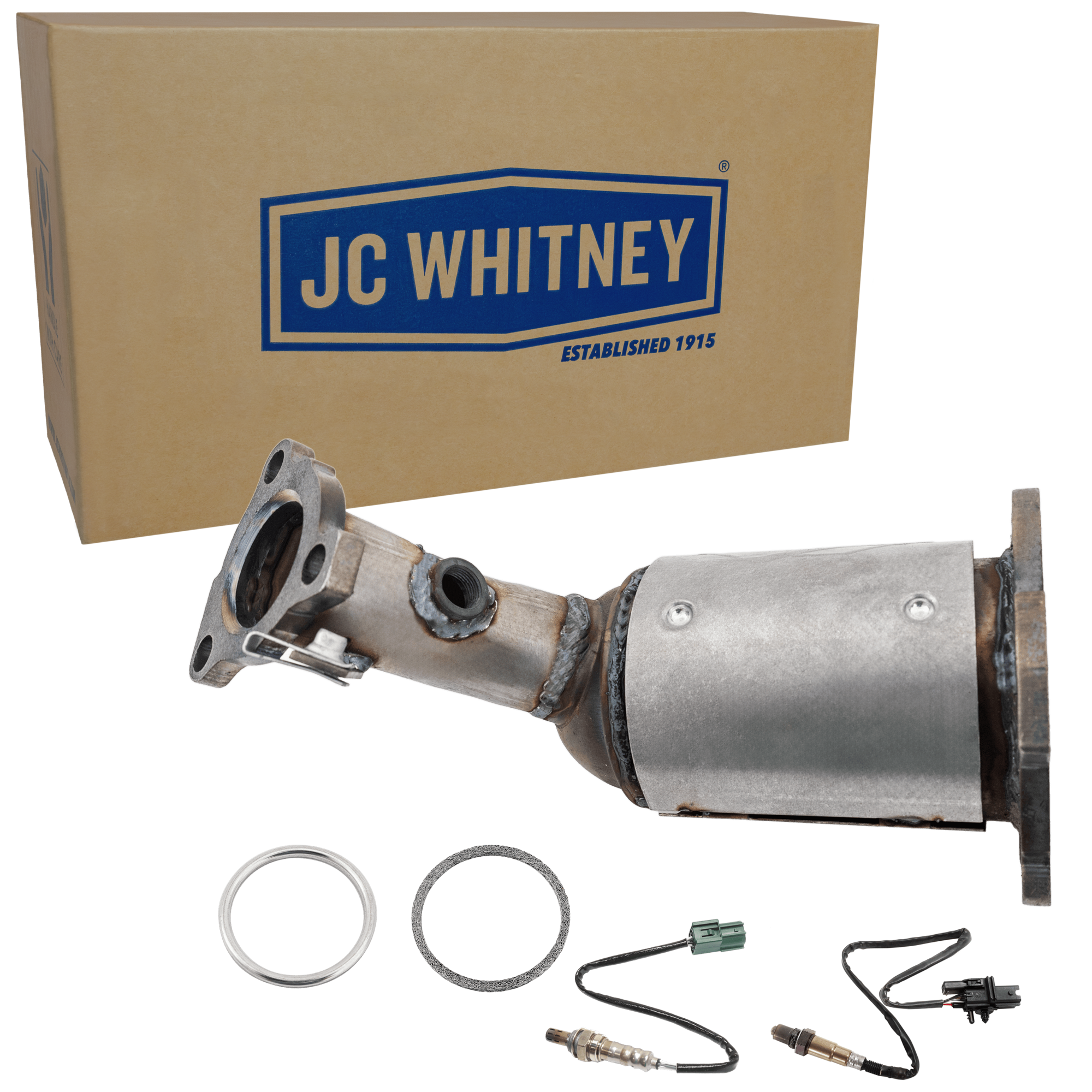 AM ALTIMA 04-06 MAXIMA 04-08 CATALYTIC CONVERTER 3 pc Kit with 2 Oxygen Sensors Before and After Catalytic Converter SKU KIT 061824 R097