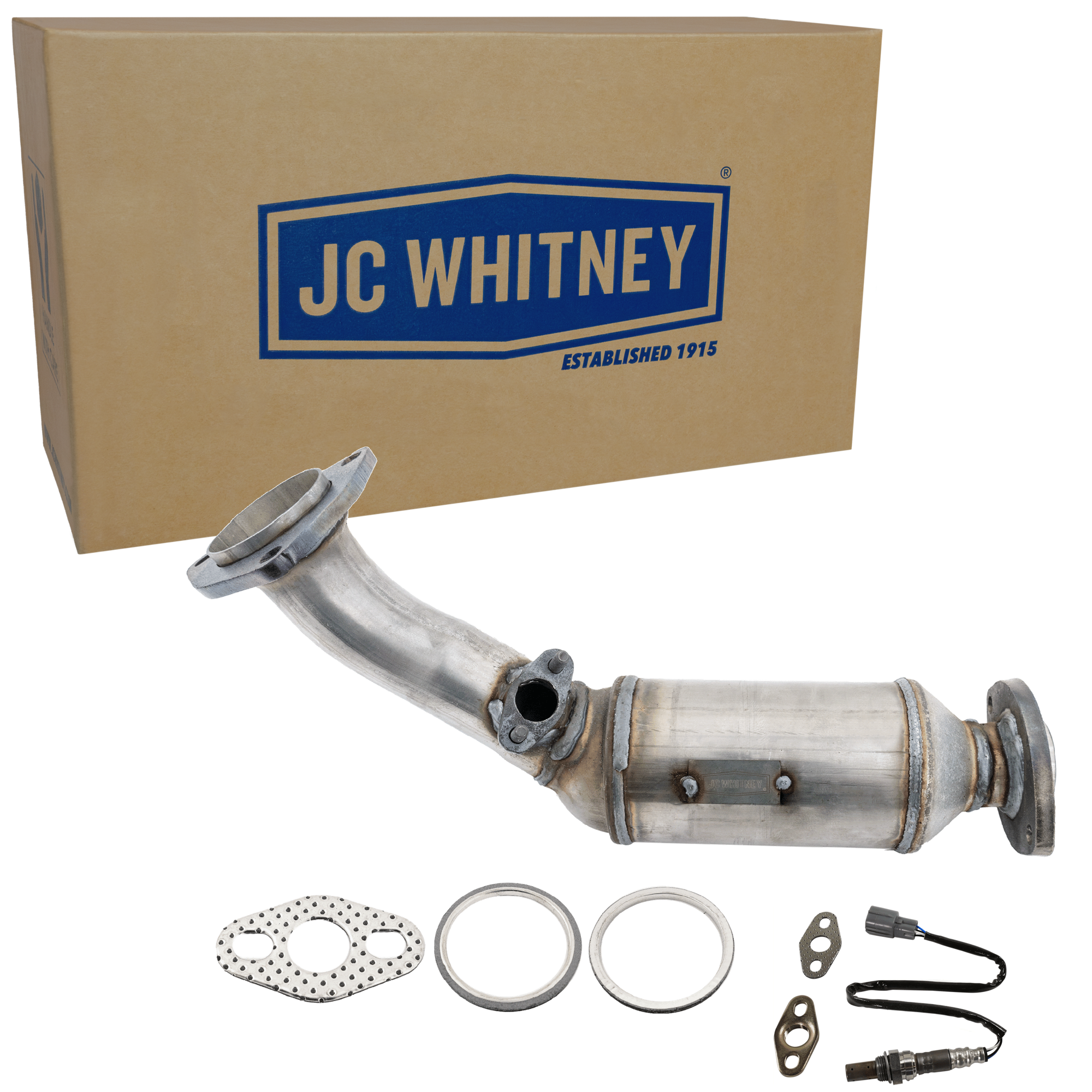 AM 4RUNNER 99-99 TACOMA 00-04 CATALYTIC CONVERTER 2 pc Kit with Oxygen Sensor SKU KIT 061824 R108