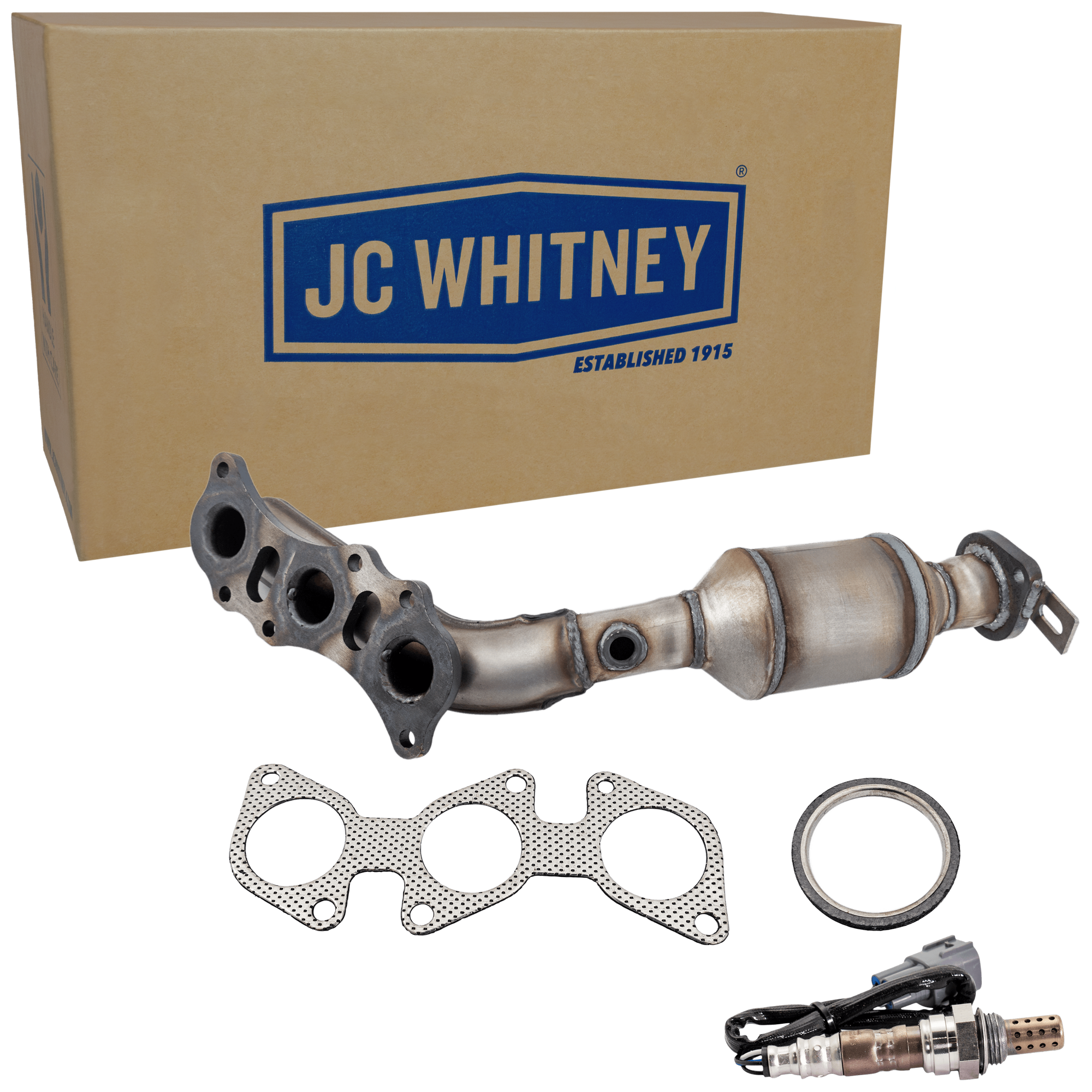 AM 4RUNNER 05-08 TACOMA 05-08 CATALYTIC CONVERTER LH 2 pc Kit with Oxygen Sensor SKU KIT 061824 R120