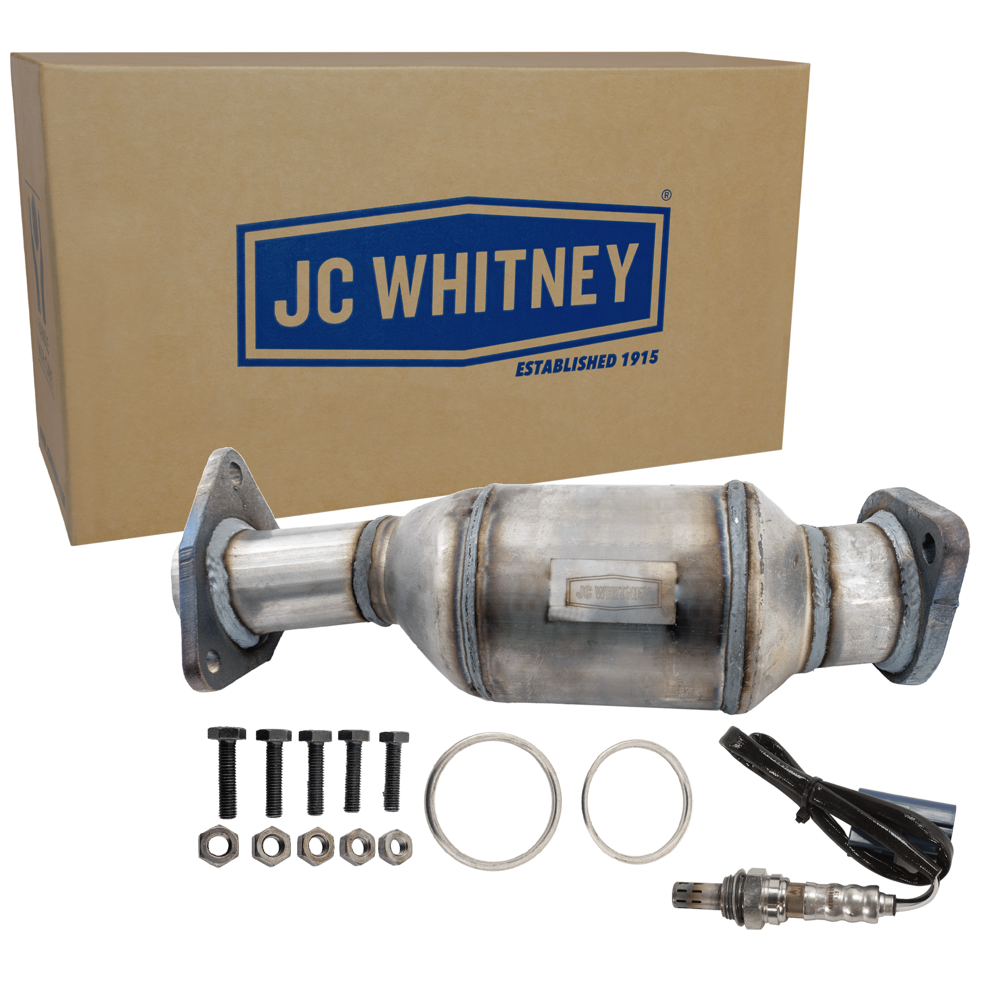 AM FRONTIER PATHFINDER 05-09 CATALYTIC CONVERTER RH 2 pc Kit with Oxygen Sensor After Catalytic Converter SKU KIT 061824 R127