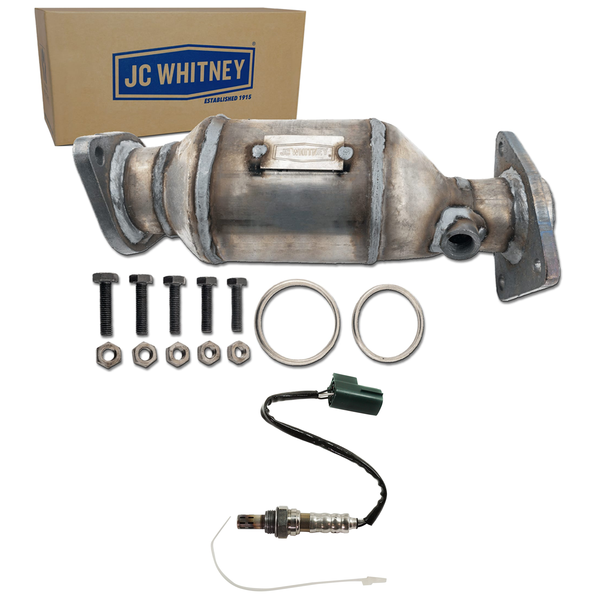 AM FRONTIER PATHFINDER 05-09 CATALYTIC CONVERTER LH 2 pc Kit with Oxygen Sensor After Catalytic Converter SKU KIT 061824 R130