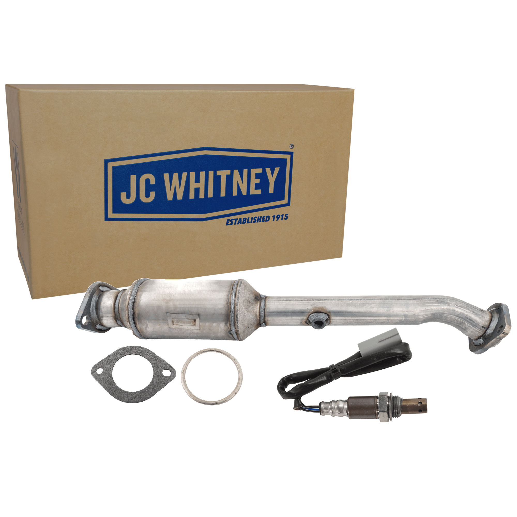 AM FRONTIER 09-10 PATHFINDER 07-10 CATALYTIC CONVERTER RH Rear 2 pc Kit with Oxygen Sensor SKU KIT 061824 R134