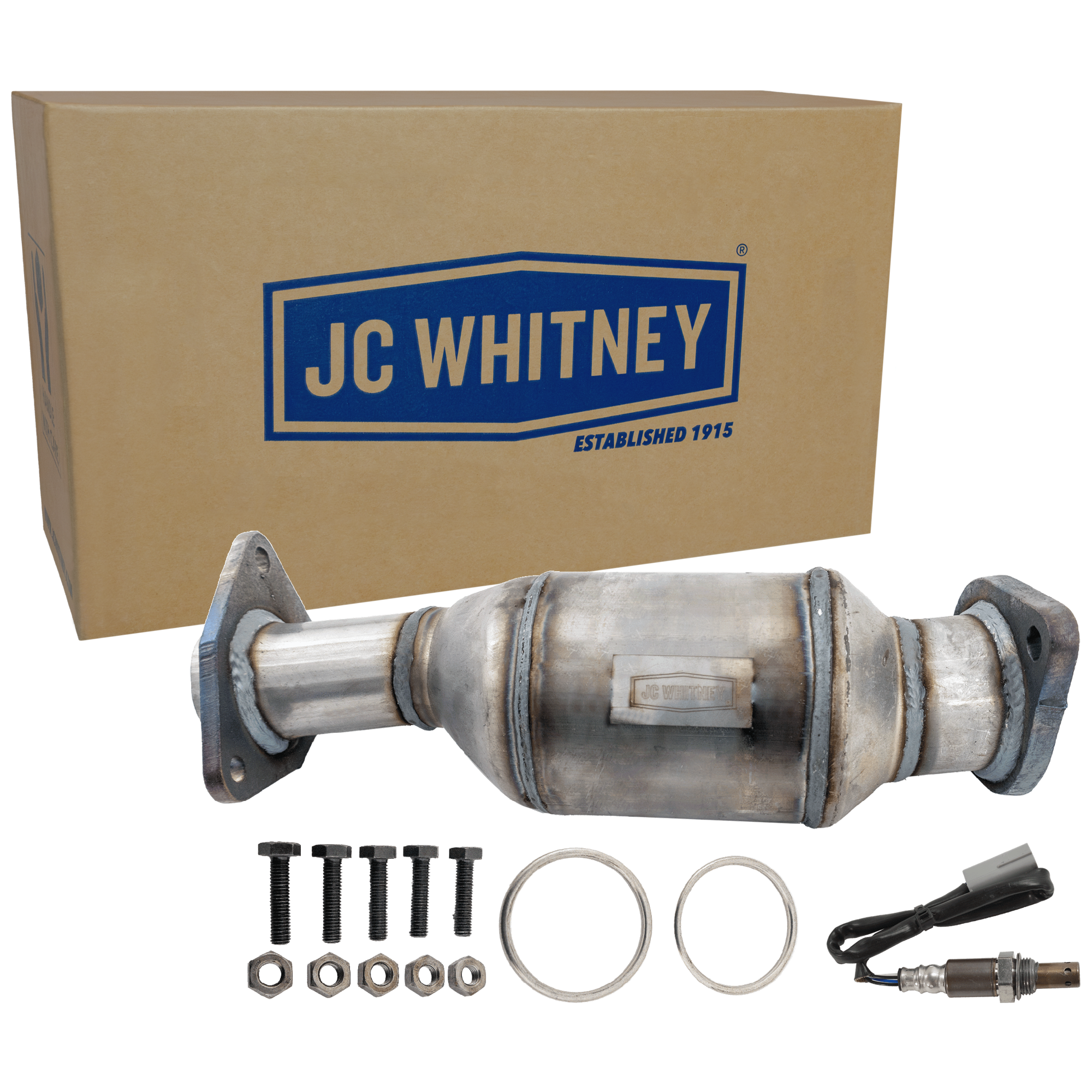 AM FRONTIER 09-09 PATHFINDER 07-09 CATALYTIC CONVERTER RH Front 2 pc Kit with Oxygen Sensor SKU KIT 061824 R135