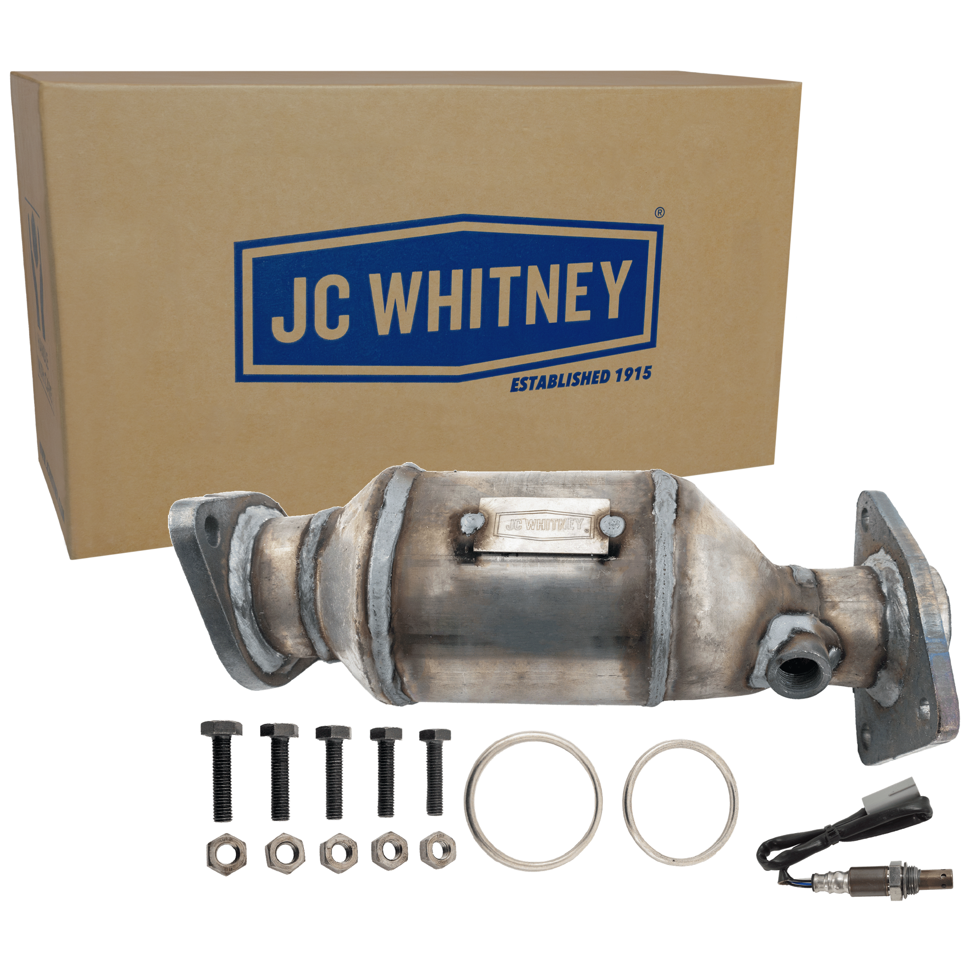 AM FRONTIER 09-09 PATHFINDER 07-09 CATALYTIC CONVERTER LH Front 2 pc Kit with Oxygen Sensor SKU KIT 061824 R136