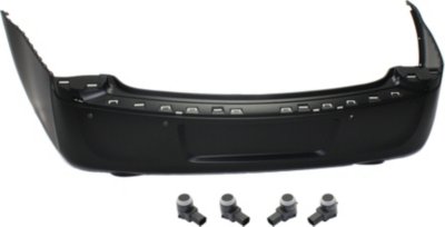 AM CHRYSLER 300-11-14 REAR BUMPER COVER 5 pc Kit with Parking Assist Sensor SKU KIT 061919-08 Partslink CH1100967 CH1175100 OEM 68127951AC 1EW63TZZAA