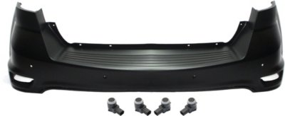 AM JOURNEY 11-19 REAR BUMPER COVER 5 pc Kit with Parking Assist Sensor SKU KIT 061919-13 Partslink CH1114101 CH1175100 OEM 1TY36TZZAF 1TY36TZZAE 1EW63TZZ