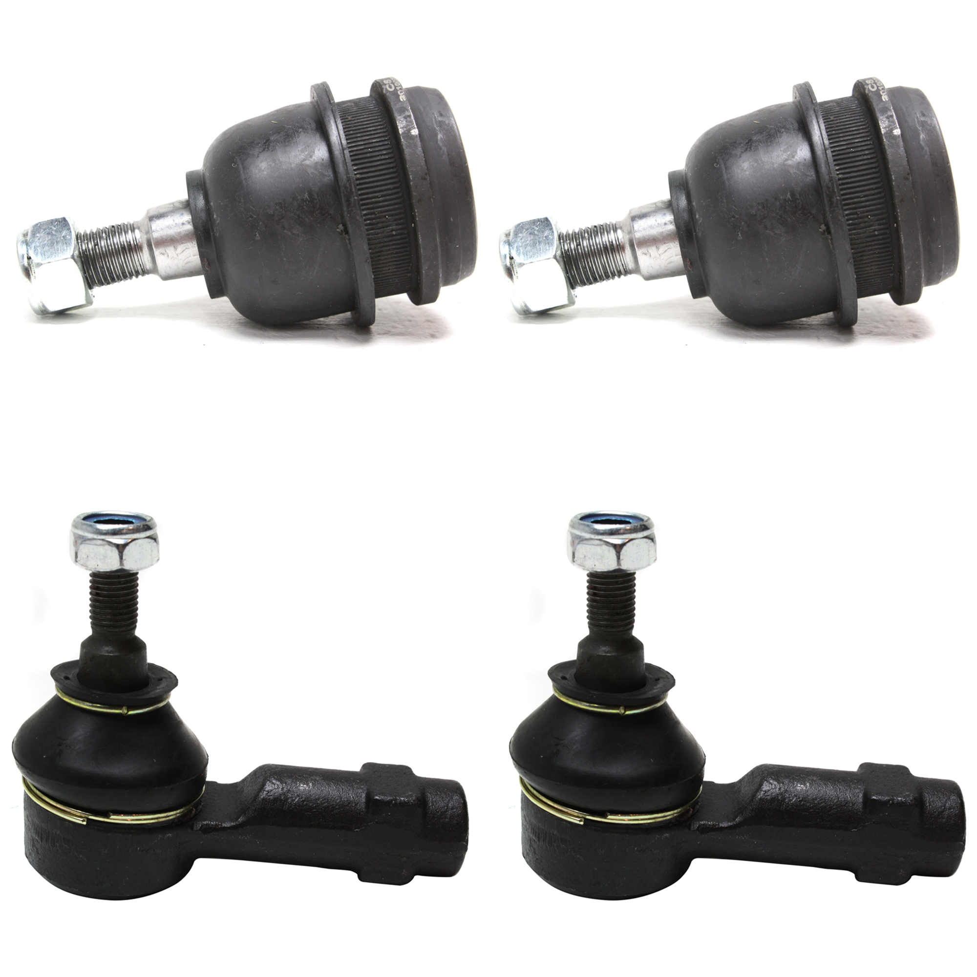 AM ELANTRA 96-06 SPECTRA 05-09 FRONT SUSPENSION KIT 4 pc Kit with Ball Joint and Tie Rod End SKU KIT 061924-08 OEM 1015373-2601368-2601558-505117