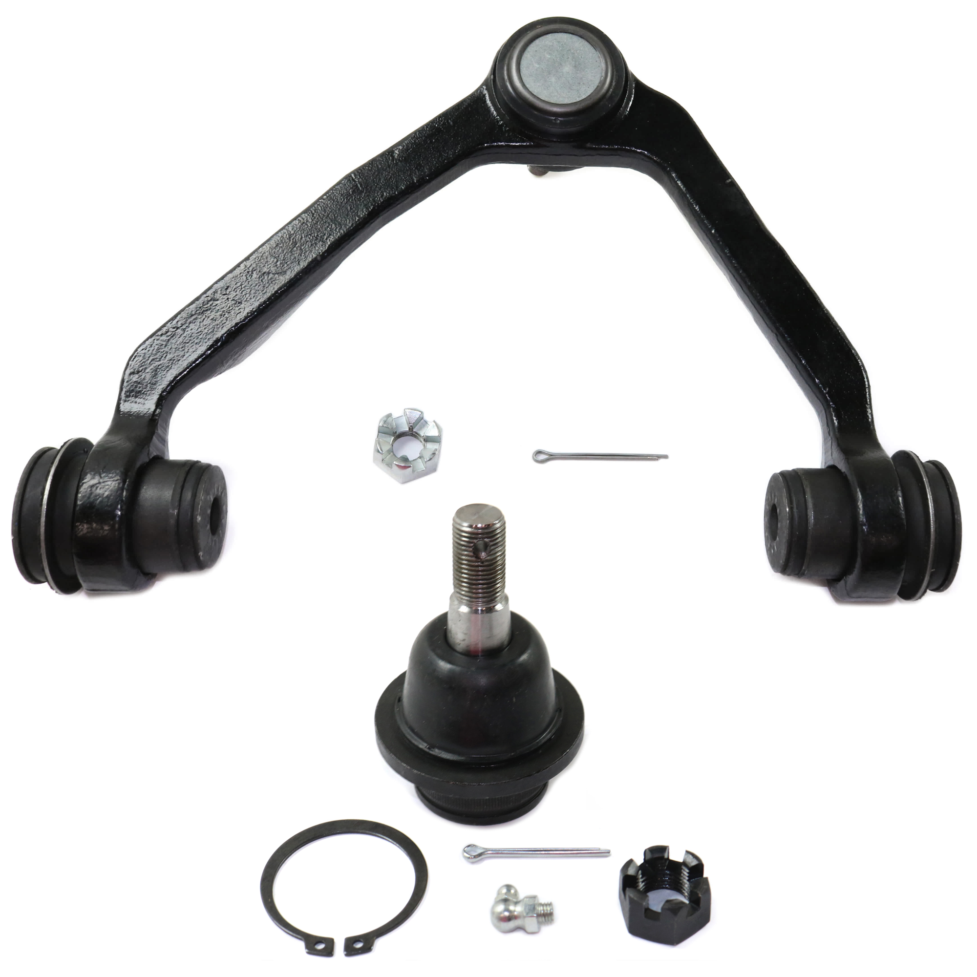 AM F SERIES PICKUP 97-04 FRONT CONTROL ARM LH Upper w Ball Joint Four Wheel Drive 2 pc kit SKU KIT 061924-23 OEM 5L3Z3085C F75Z3085BA XL3Z3085B