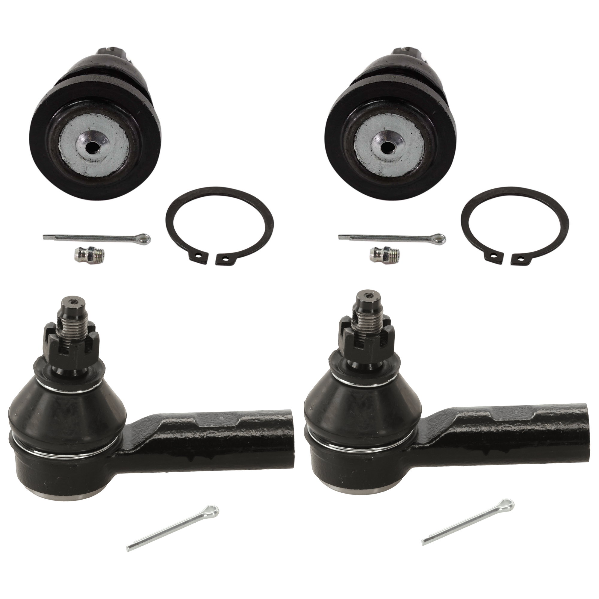 AM TACOMA 05-15 FRONT SUSPENSION KIT RH AND LH RWD Base X Runner Models 4 pc Kit with Ball Joint and Tie Rod End SKU KIT 061924-32 OEM 2601735-5001150-4861004010-486