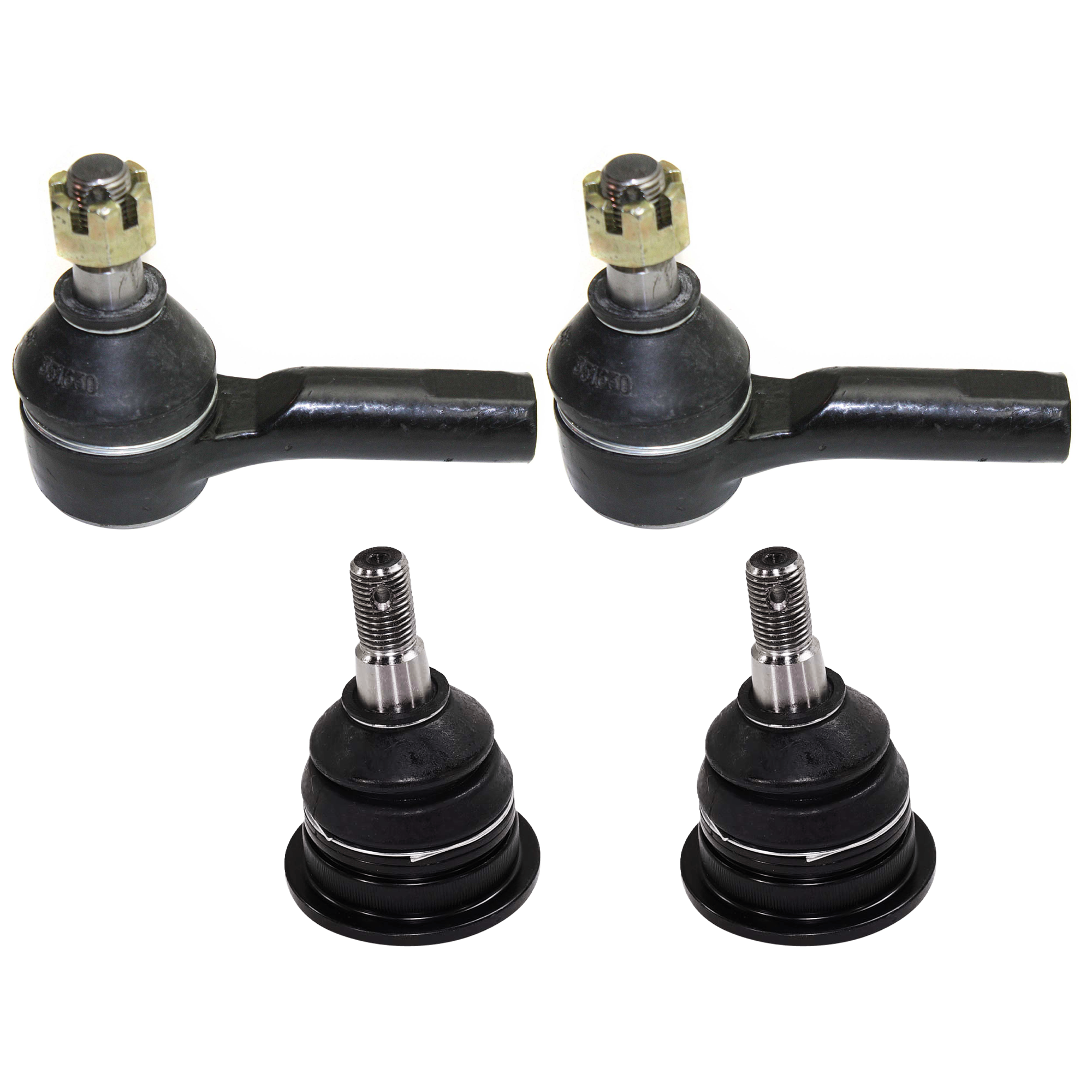 AM FRONTIER 98-04 XTERRA 00-04 FRONT SUSPENSION KIT RH AND LH 4 pc Kit with Ball Joint and Tie Rod End SKU KIT 061924-38 OEM 104364-2601595-5001120-45D0120