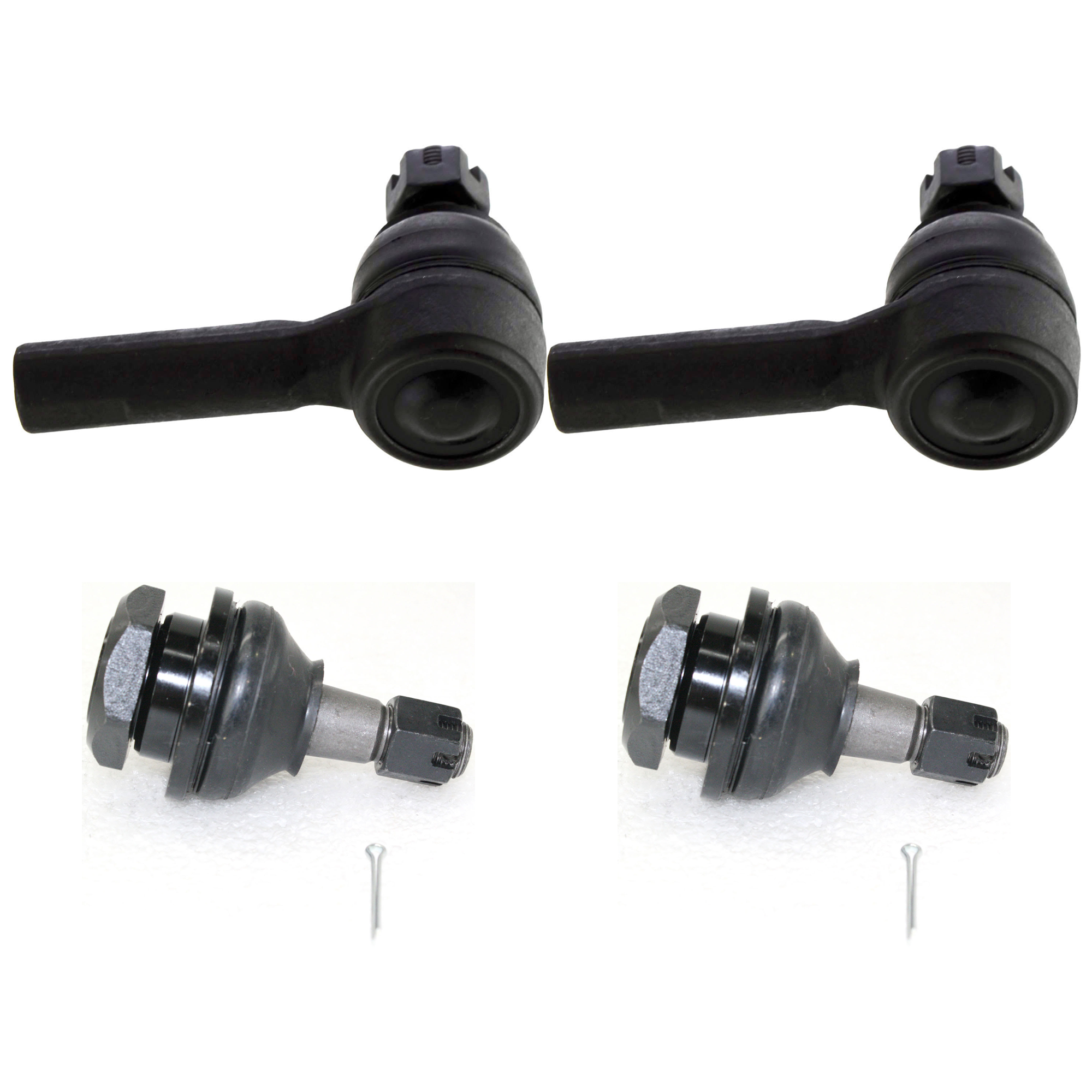 AM FRONTIER 98-04 FRONT SUSPENSION KIT RH AND LH 4 pc Kit with Ball Joint and Tie Rod End SKU KIT 061924-39 OEM 2601596-5051323-10480591-45