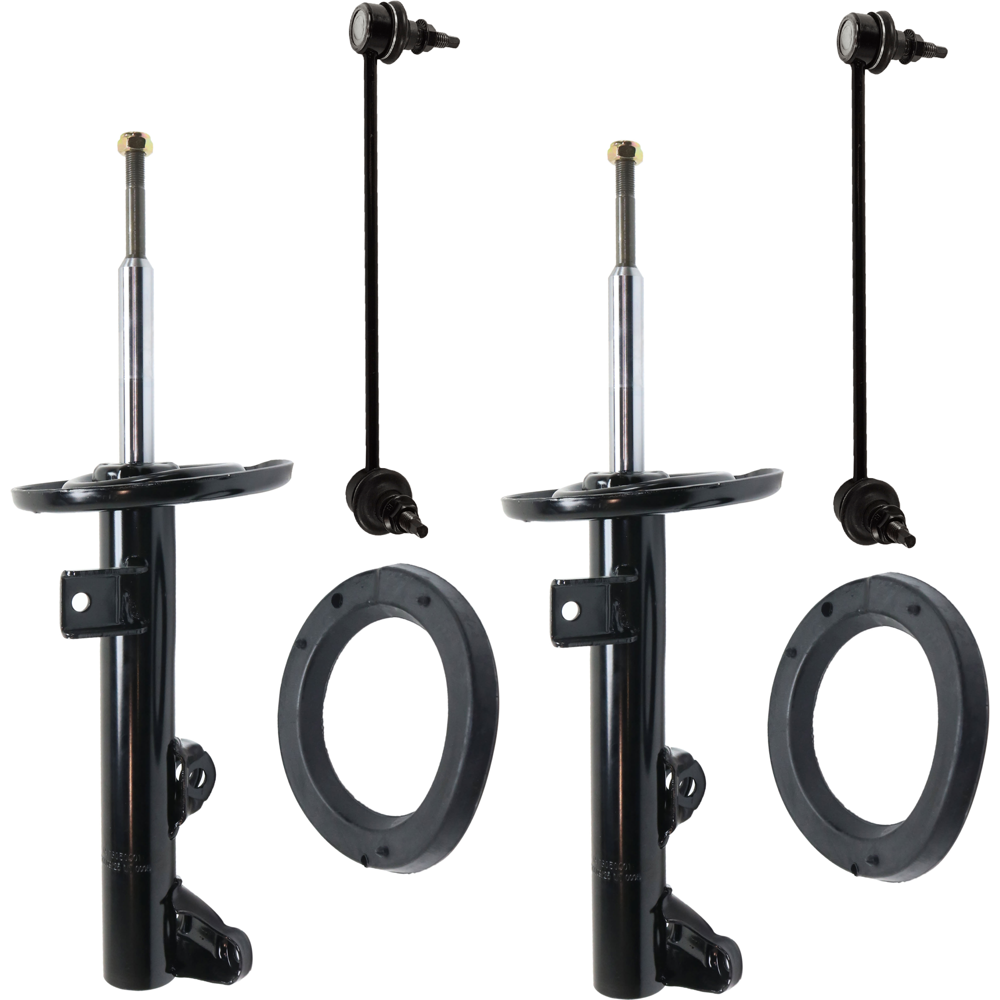 AM C CLASS 01-07 CLK CLASS 03-09 FRONT SUSPENSION KIT 4 pc kit with Shock Absorber and Strut Assembly and Sway Bar Link SKU KIT 061924-50 OEM 71488-335932 G56792-1331517-33