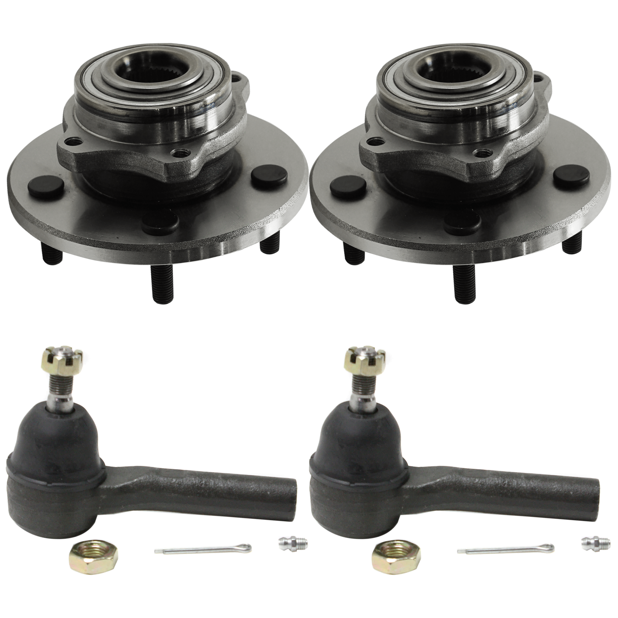 AM PACIFICA 07-08 FRONT SUSPENSION KIT RH AND LH 4 pc kit with Tie Rod End and Wheel Hub SKU KIT 061924-66 OEM 2693277-4011940-40119940-40119