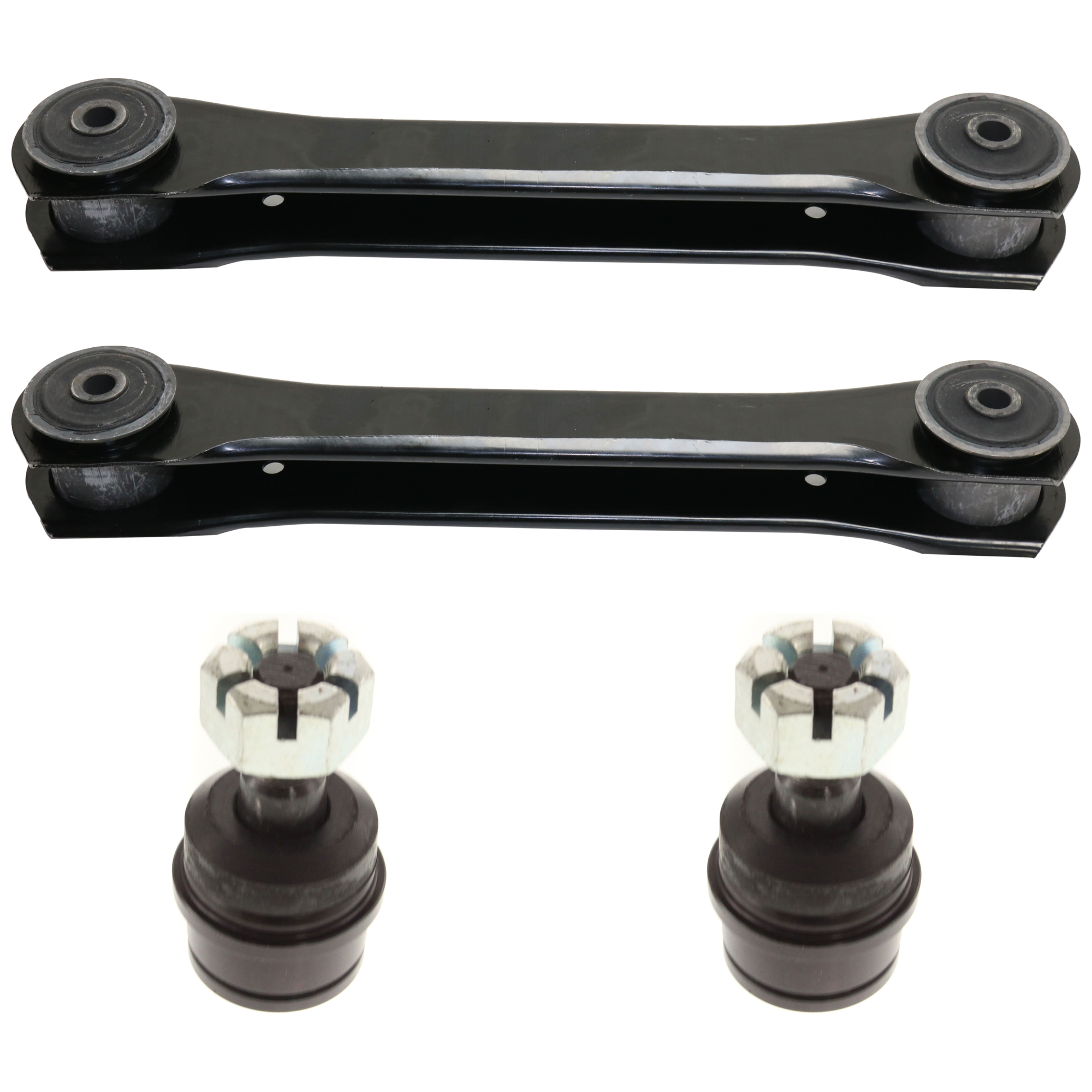 AM WRANGLER 97-06 FRONT AND REAR SUSPENSION KIT RH AND LH 4 pc Kit with Ball Joint and Control Arm SKU KIT 061924-94 OEM 10459-46D2117A 83500202AB B316