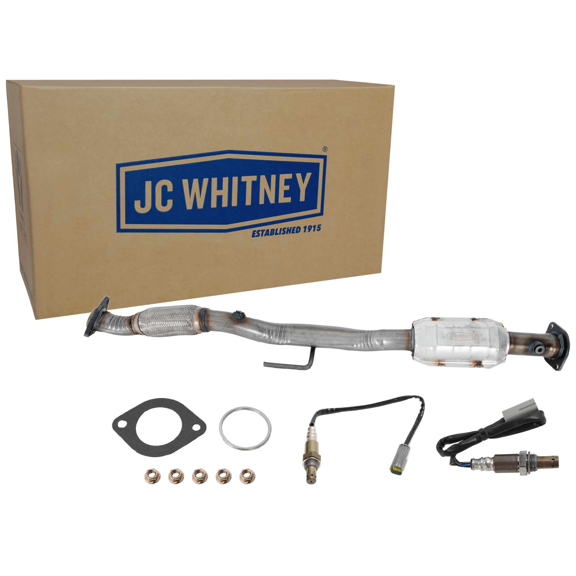 AM ALTIMA 07-13 CATALYTIC CONVERTER Rear 2 pc. Kit with Oxygen Sensor Before Catalytic Converter SKU KIT 061924 A038