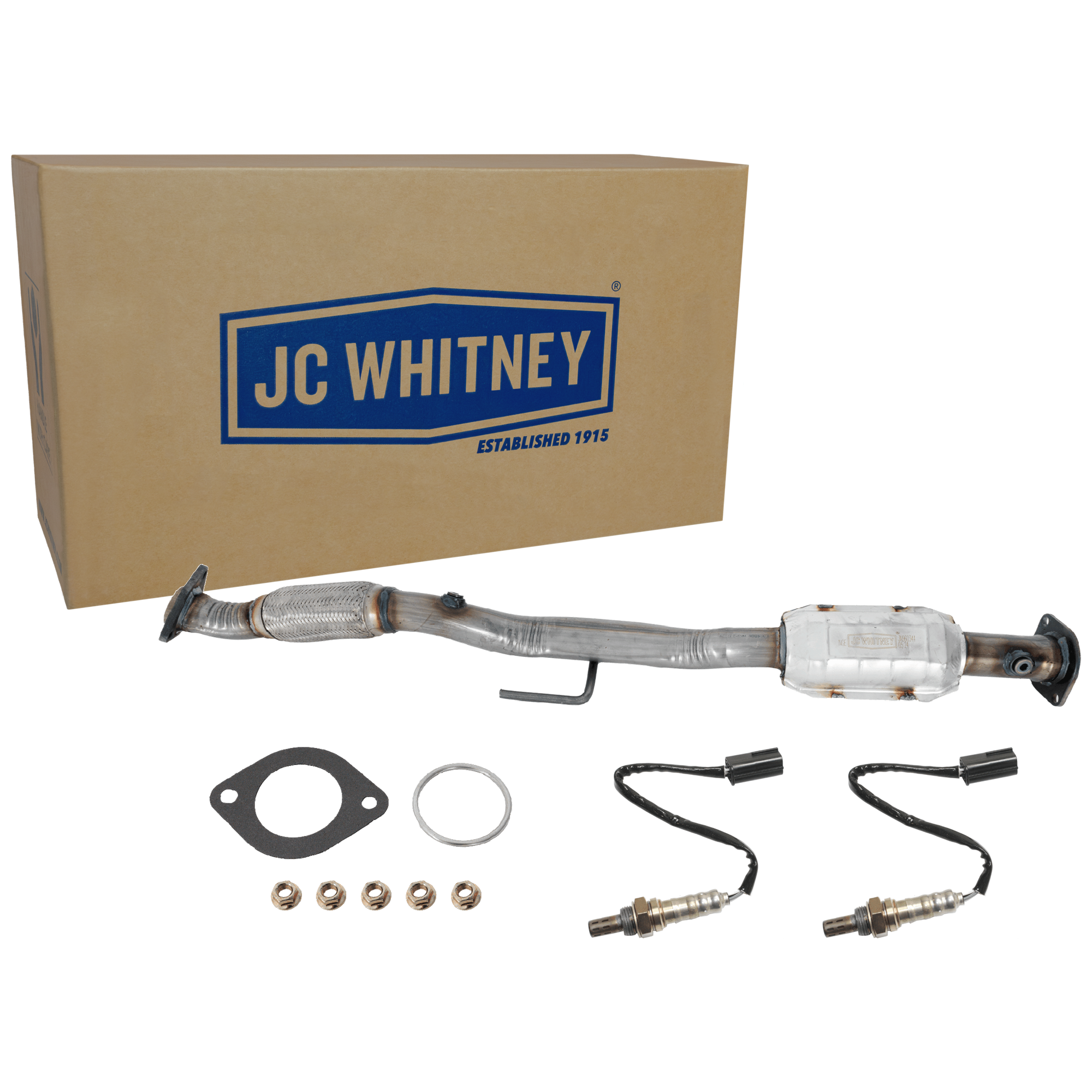 AM ALTIMA 07-13 CATALYTIC CONVERTER Rear 3 pc Kit with 2 Oxygen Sensors After Primary Catalytic Converter SKU KIT 061924 A040