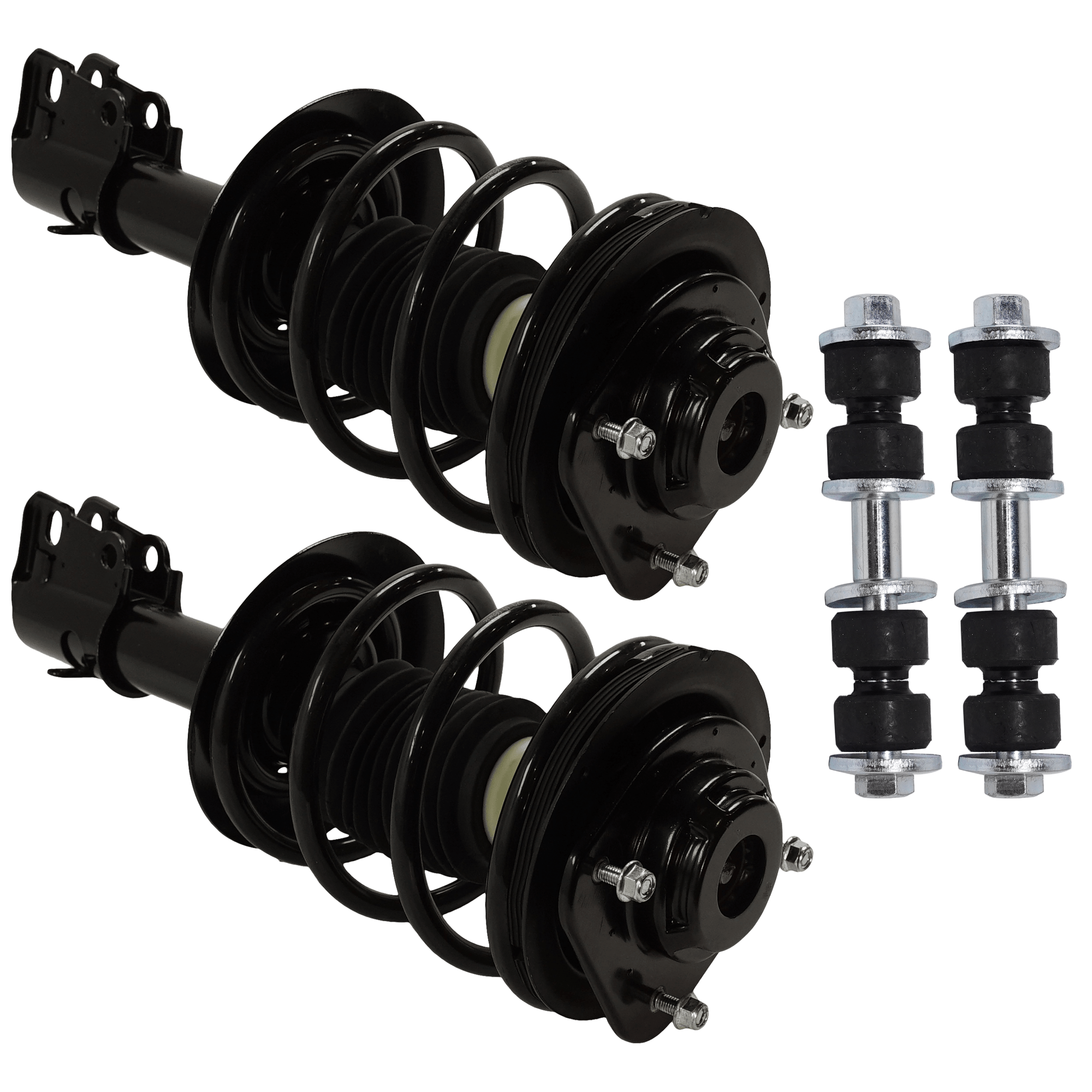 AM NEON 95-98 FRONT SUSPENSION KIT 4 pc kit with Shock Absorber and Strut Assembly and Sway Bar Link SKU KIT 062024-01 OEM F1CZ5A486A