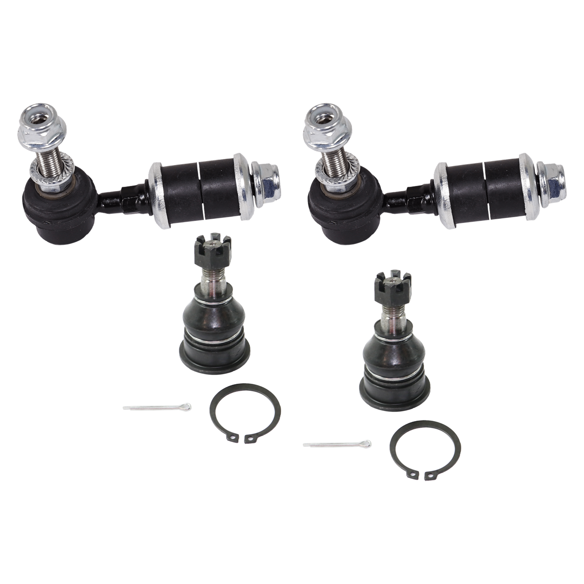AM SENTRA 00-06 FRONT SUSPENSION KIT RH AND LH 4 pc Kit with Ball Joint and Sway Bar Link SKU KIT 062024-08 OEM 545005M000-54500F4600-546184Z0