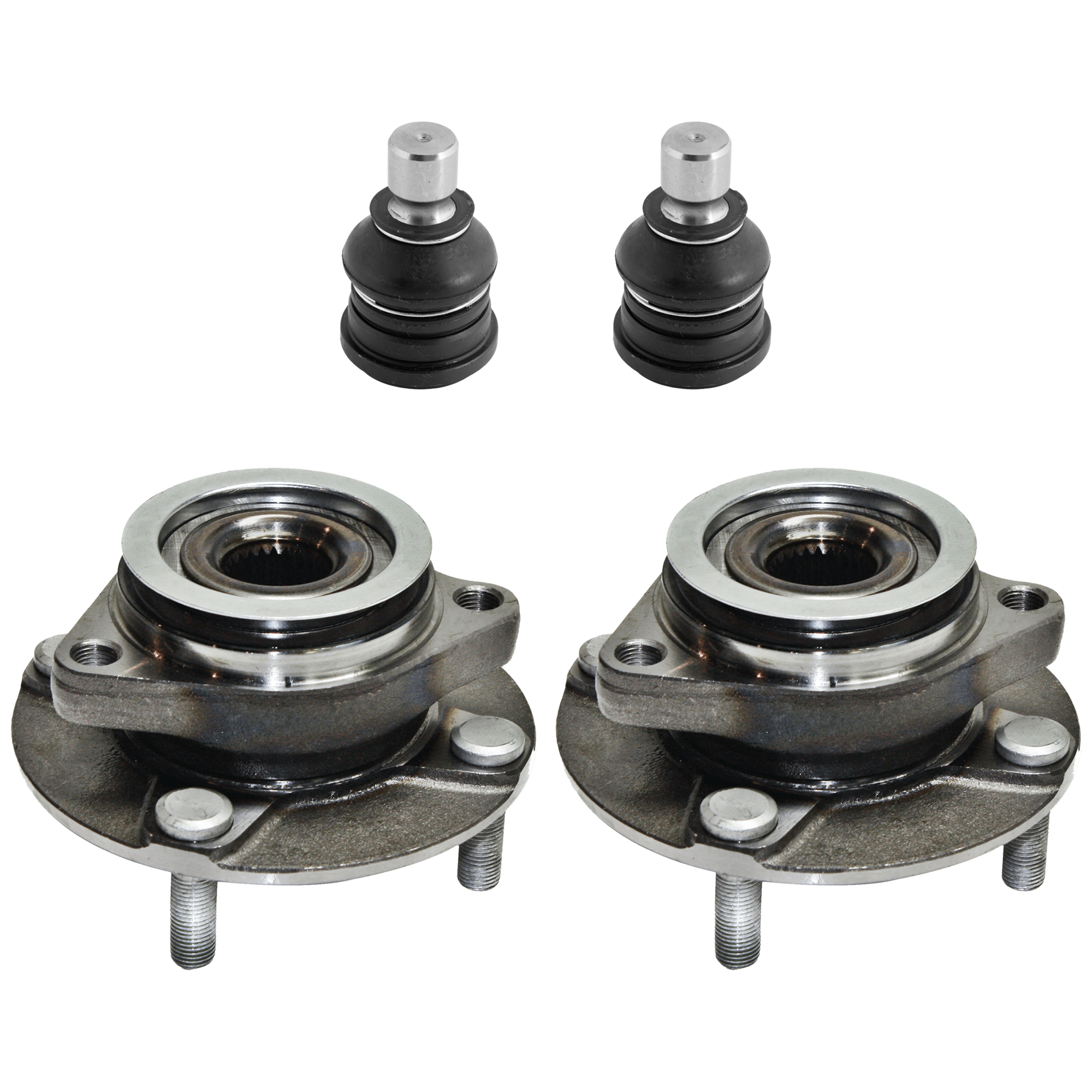 AM VERSA 07-11 FRONT HUB ASSEMBLY RH AND LH 4 pc kit 5 Studs 5 x 4.25 in. Bolt Pattern with Ball Joint SKU KIT 062024-17 OEM 40202EM31B 2601740-5051429-45D