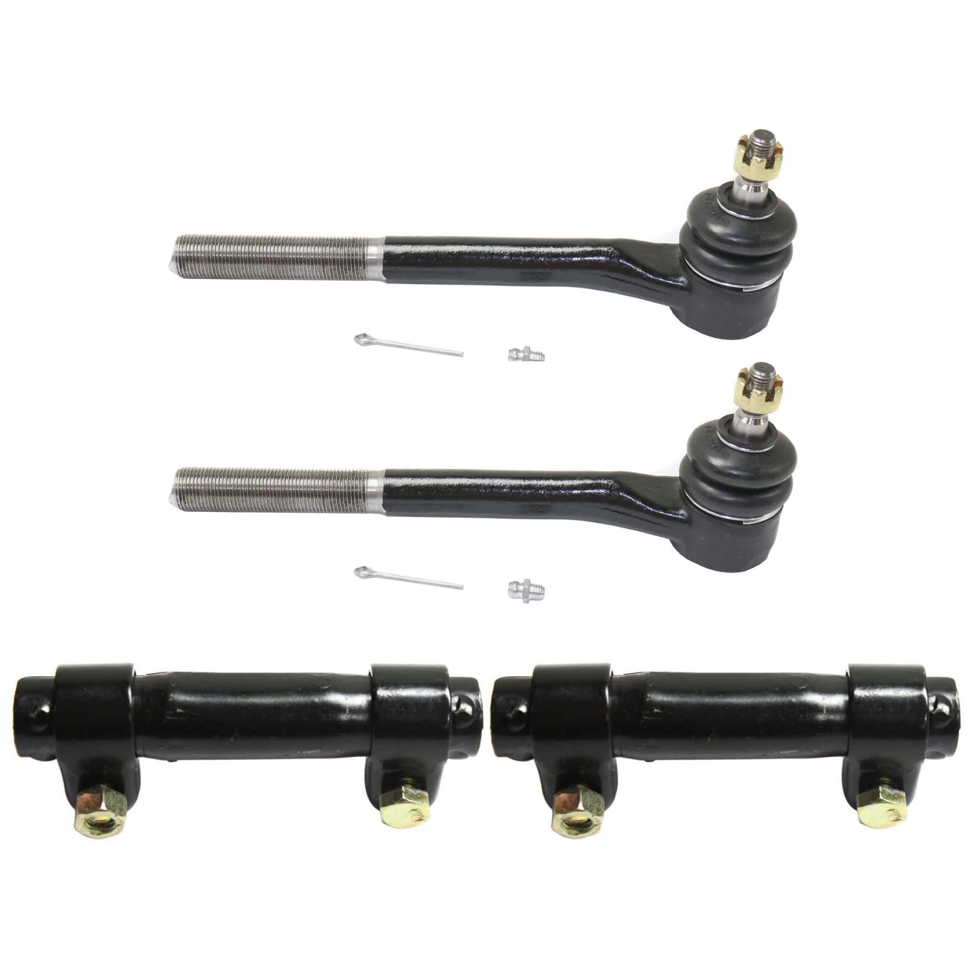 AM JIMMY 92-05 SONOMA 91-04 FRONT SUSPENSION KIT RH AND LH 4 pc Kit with Tie Rod Adjusting Sleeve and Tie Rod End SKU KIT 062024-18 OEM 64181-310252-381484-384900