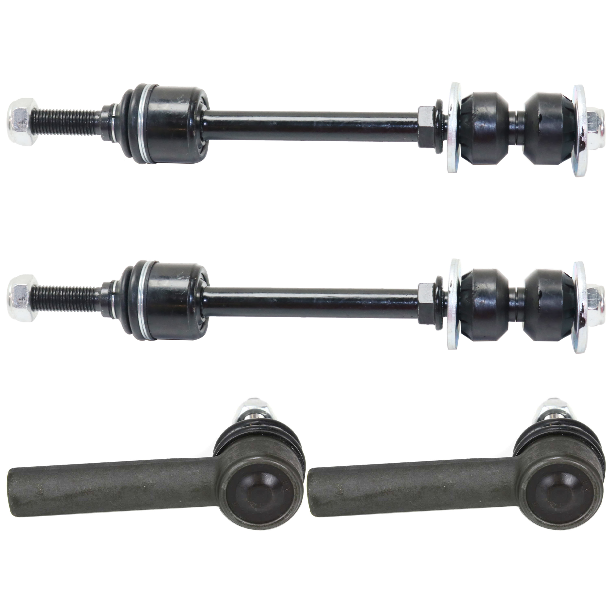 AM DAKOTA 05-10 RAIDER 06-09 FRONT SUSPENSION KIT 4 pc Kit with Sway Bar Link and Tie Rod End SKU KIT 062024-19 OEM 2651903-5451695-18750263-45G20