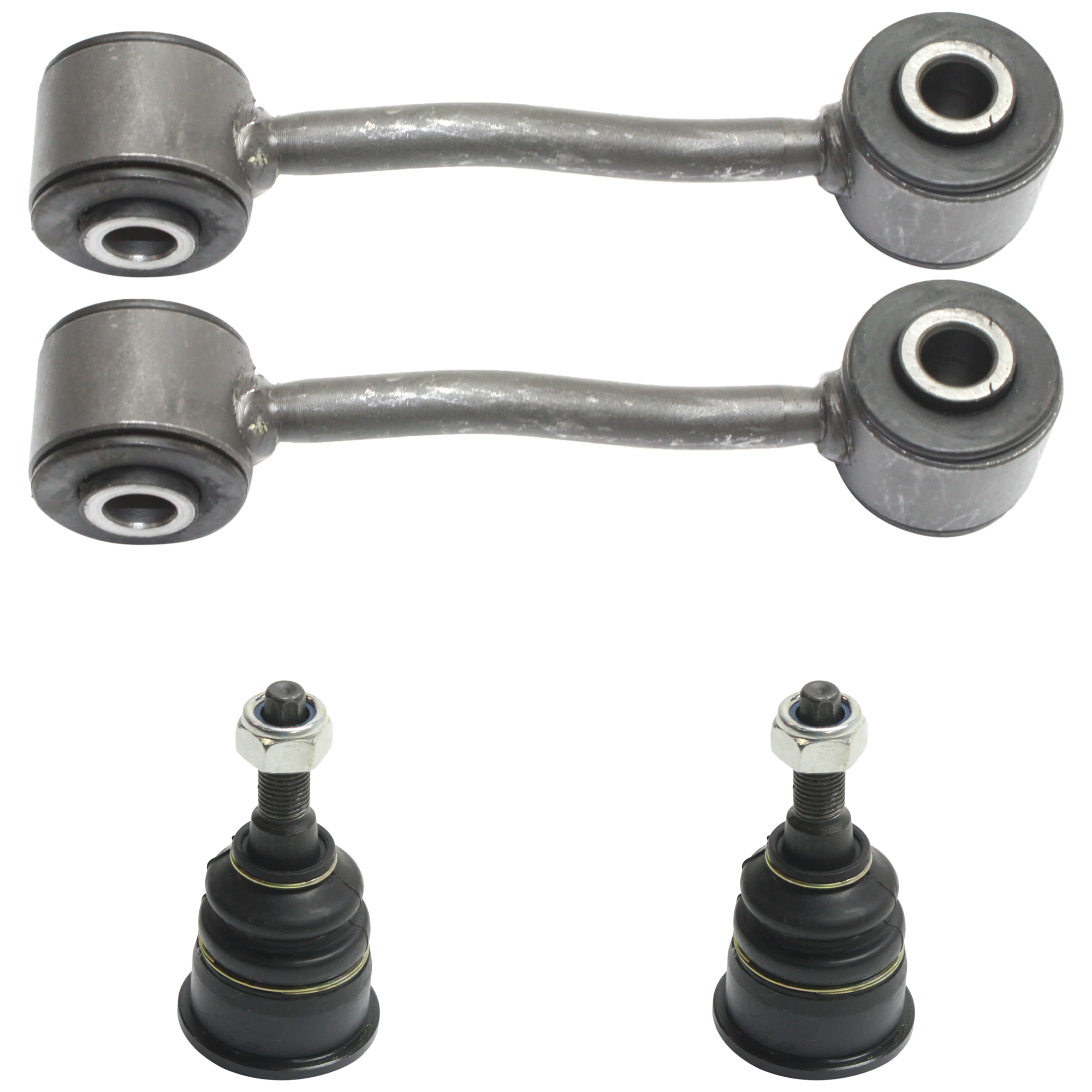 AM LIBERTY 02-04 FRONT SUSPENSION KIT 4 pc Kit with Ball Joint and Sway Bar Link SKU KIT 062024-20 OEM 5114037AA 18287-2651460-545125