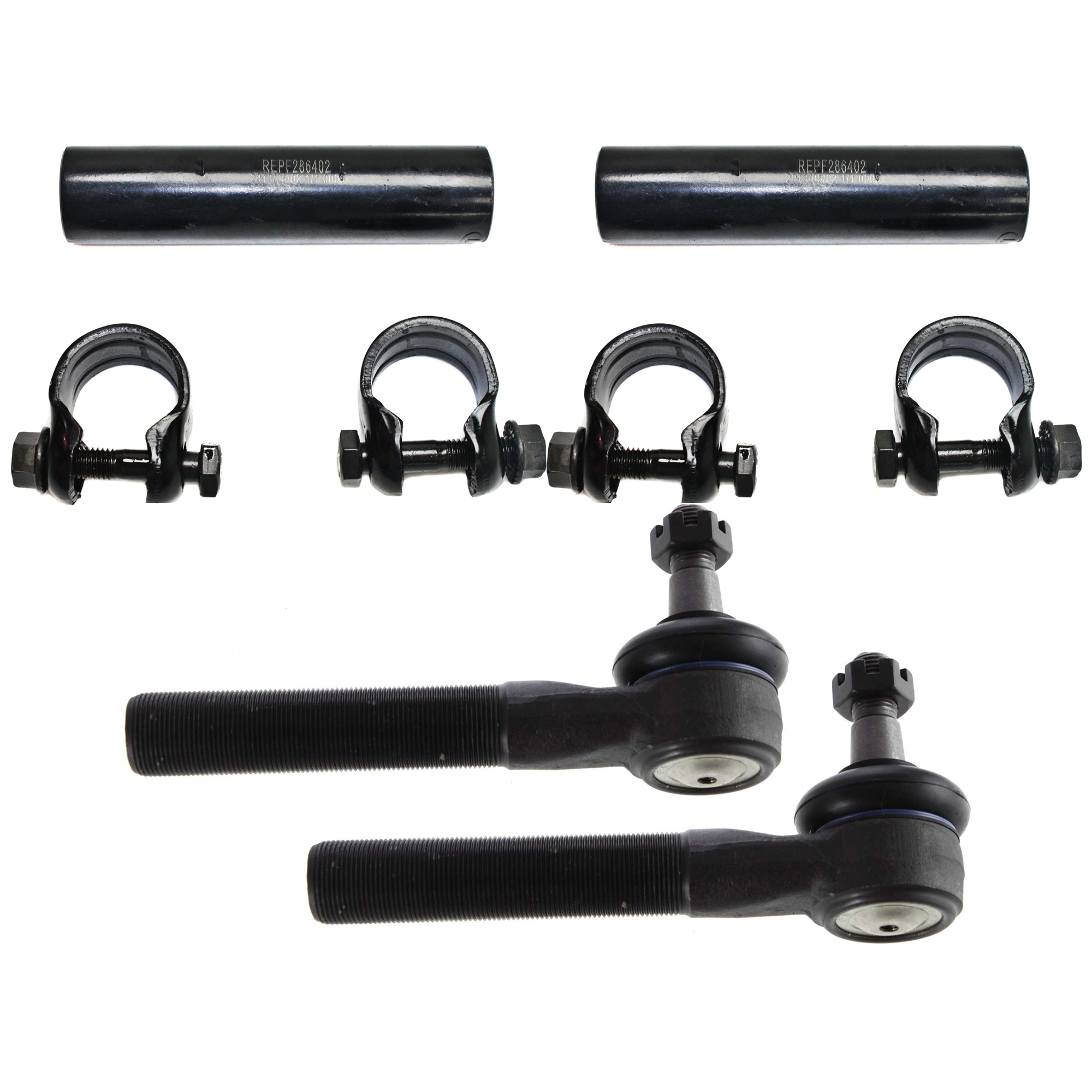 AM RAM 1500 RAM 2500-98-99 FRONT SUSPENSION KIT 4 pc Kit with Tie Rod Adjusting Sleeve and Tie Rod End SKU KIT 062024-21 OEM 310258-388902-458481-2691123-4