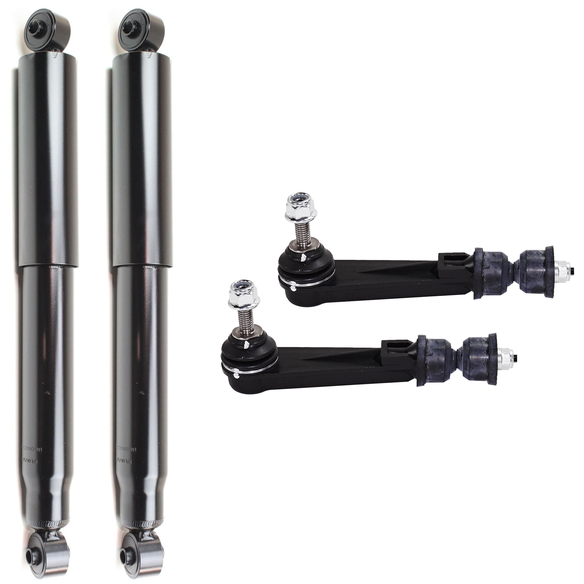 AM EQUINOX TORRENT 07-09 REAR SUSPENSION KIT 4 pc kit with Shock Absorber and Strut Assembly and Sway Bar Link SKU KIT 062024-37 OEM 84129873-88965461-15146379