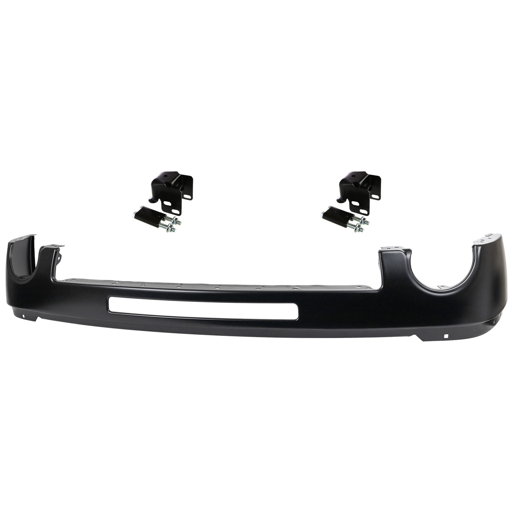 AM SIERRA 1500-07-13 FRONT BUMPER 3 pc kit w Bumper Bracket SKU KIT 062024 C17 Partslink GM1002832 GM1065109 OEM 15901510-15791866