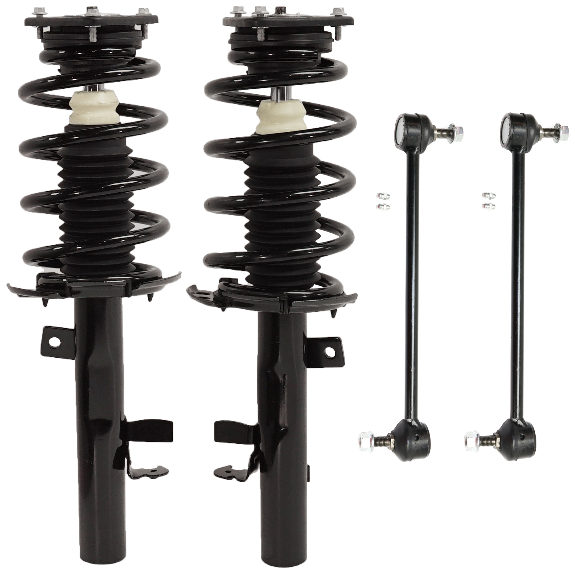 AM ESCAPE 14-14 FRONT FULLY LOADED STRUT RH AND LH 4 pc kit w Sway Bar Link All Wheel Drive SKU KIT 062024 C19 OEM 815385-272750 CV6Z18124AX 1335