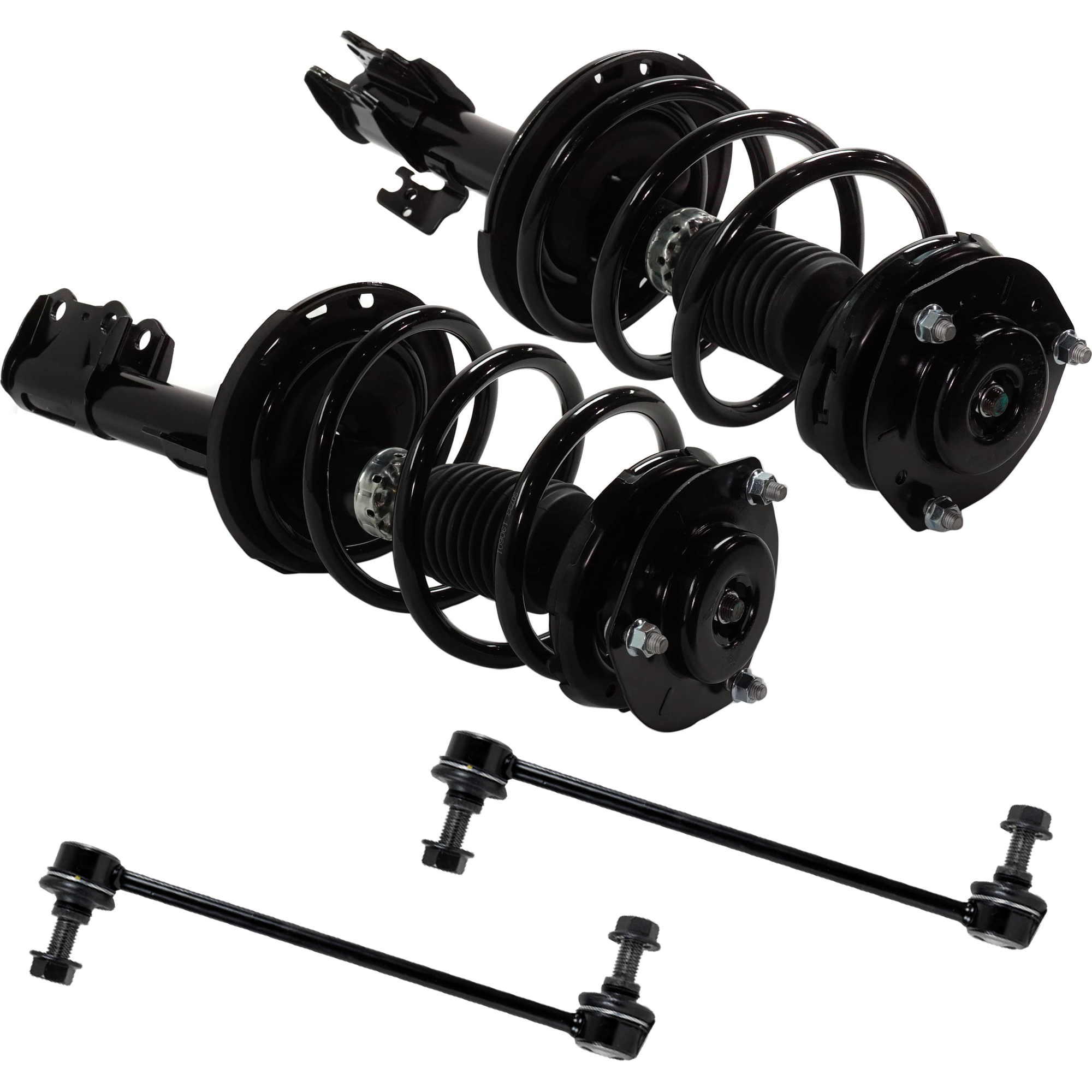 AM RX350-10-15 FRONT FULLY LOADED STRUT RH AND LH 4 pc kit w Sway Bar Link SKU KIT 062024 C53 OEM 4851080580-2701539577 G57563