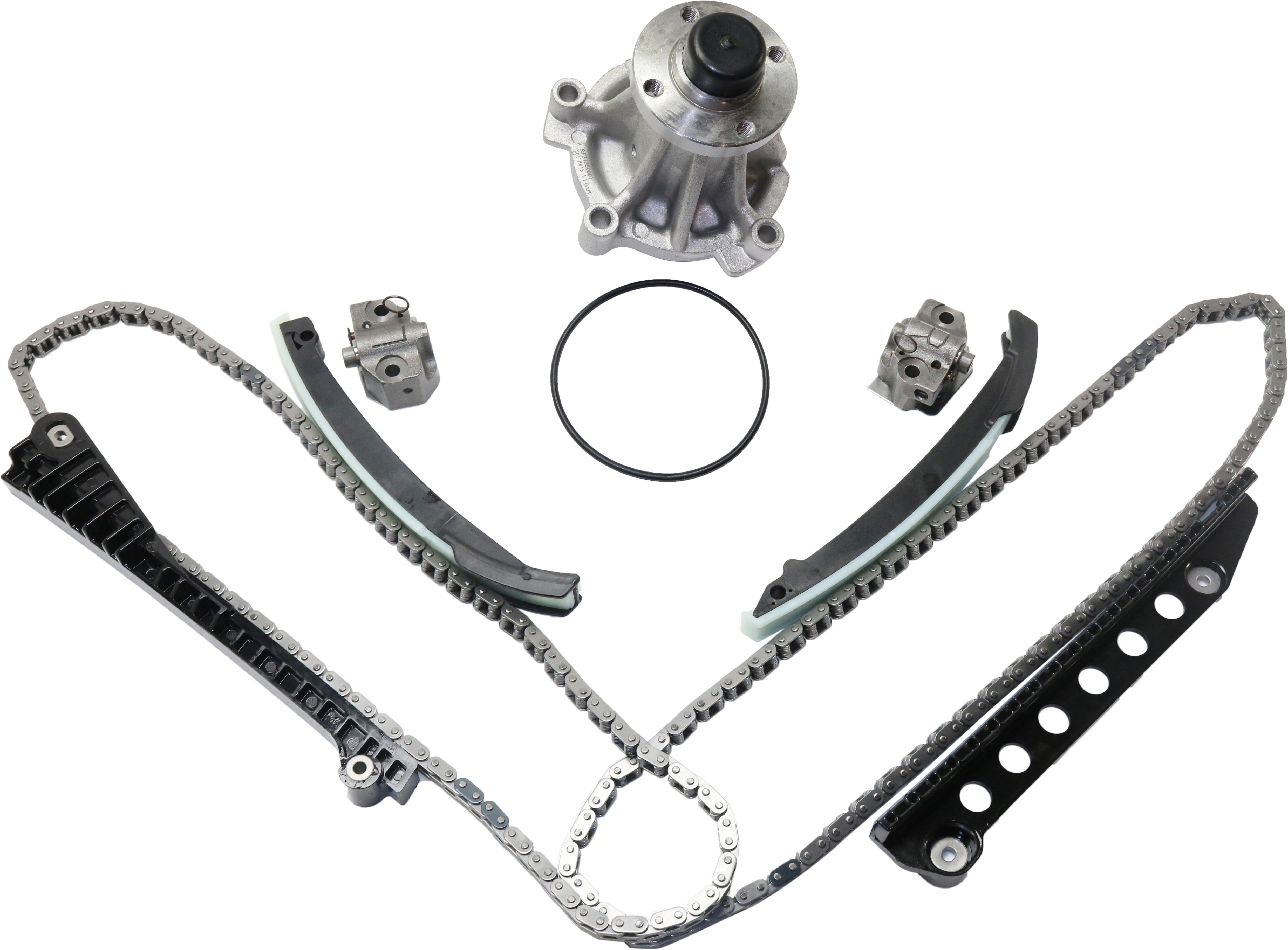 AM ECONOLINE FULL SIZE VAN 97-09 TIMING CHAIN KIT 2 pc kit with Water Pump SKU KIT 062118-10 OEM 3L3Z8501CA