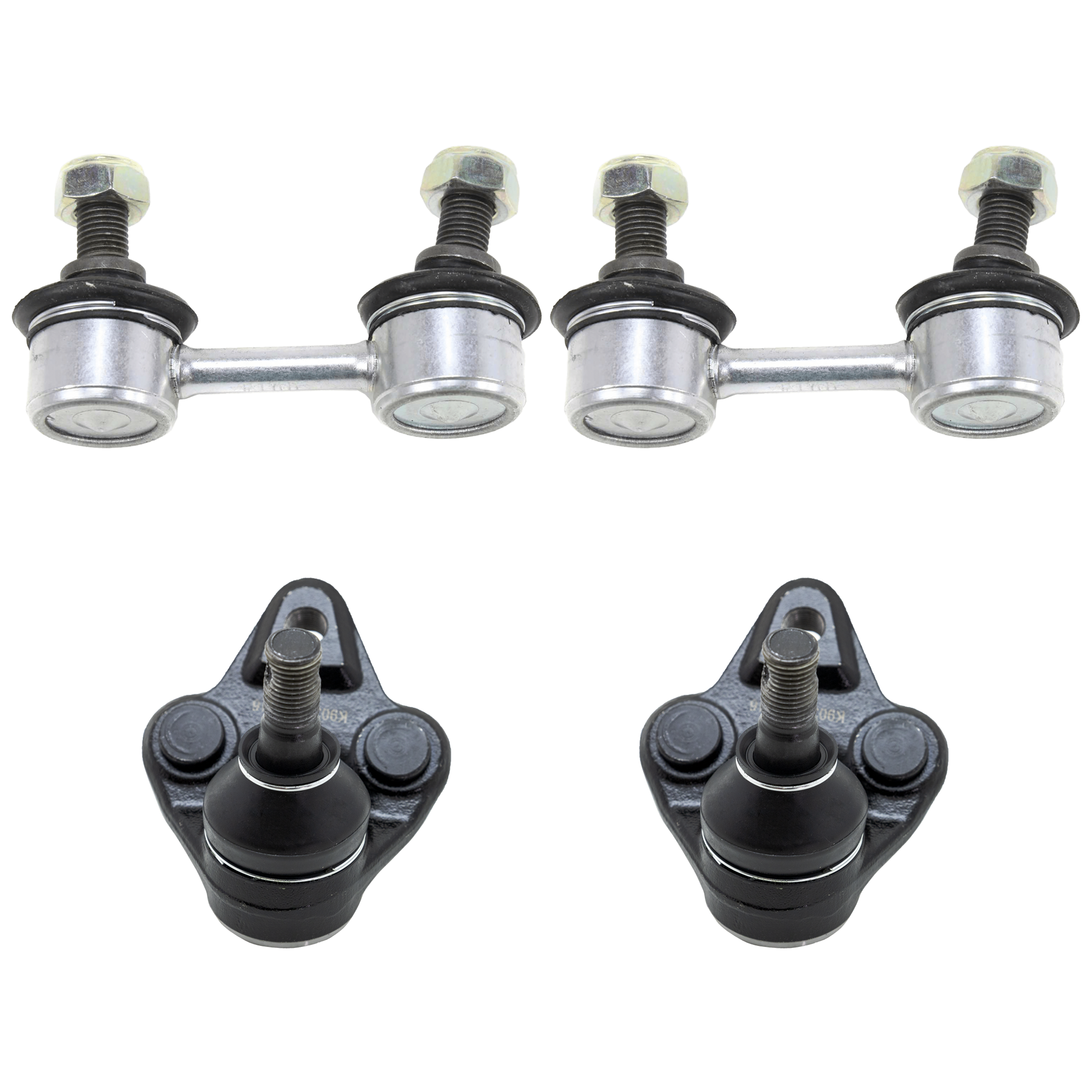 AM CAMRY 92-96 COROLLA 93-02 RAV4-96-00 FRONT SUSPENSION KIT RH AND LH 4 pc Kit with Ball Joint and Sway Bar Link SKU KIT 062124-04 OEM 104289-1014808-1015320-1015777